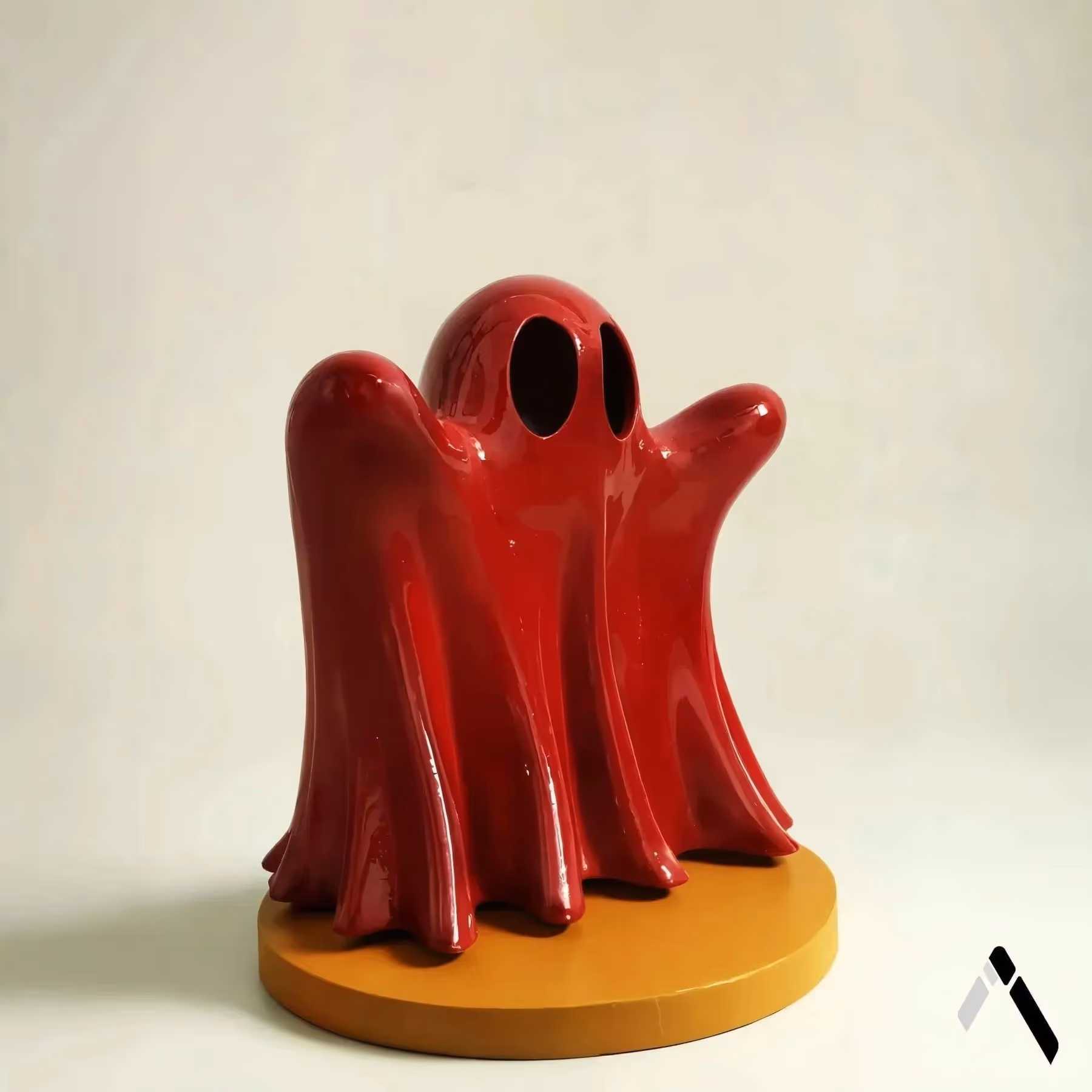 Scarlet Ghost Sculpture image 2