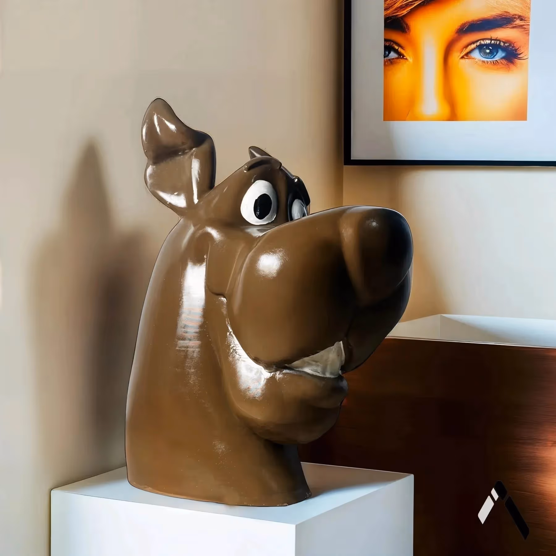 Scooby-Doo Head Sculpture image 1