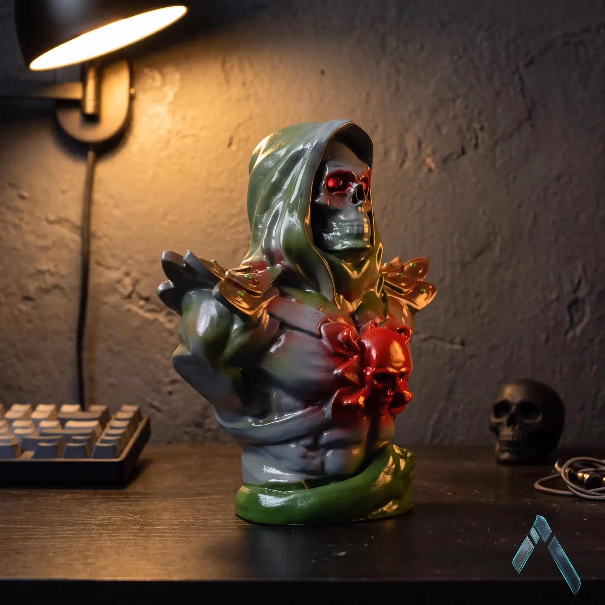Skeletor Masters Of The Universe Bust Sculpture  image 1