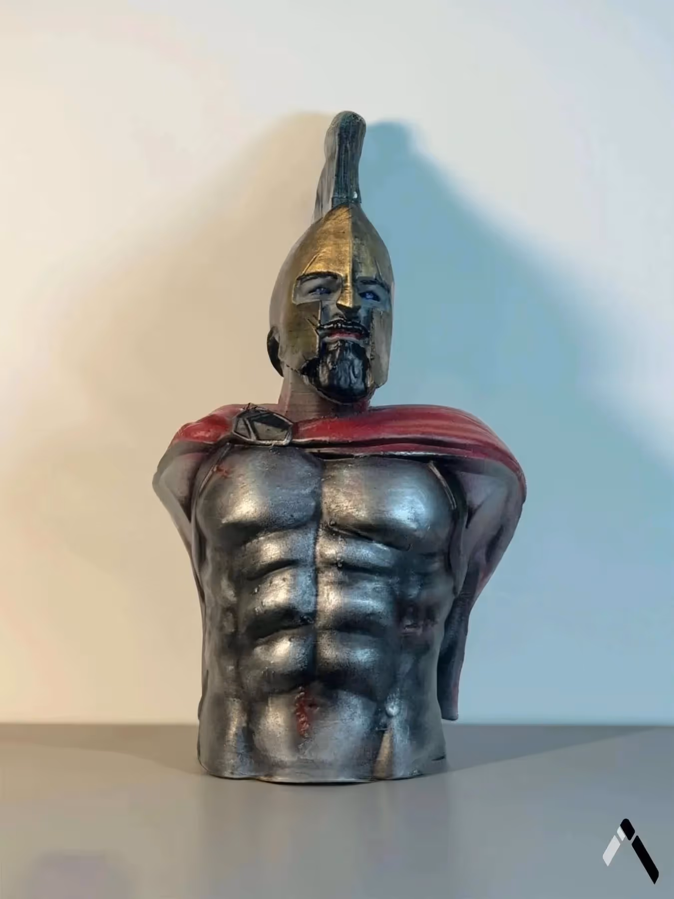 Spartan Leonidas Bust Sculpture  image 1