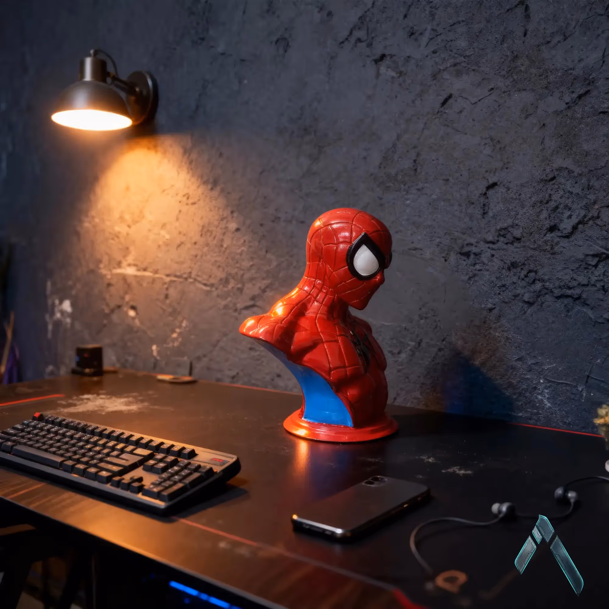 Spider-Man Bust Sculpture image 3