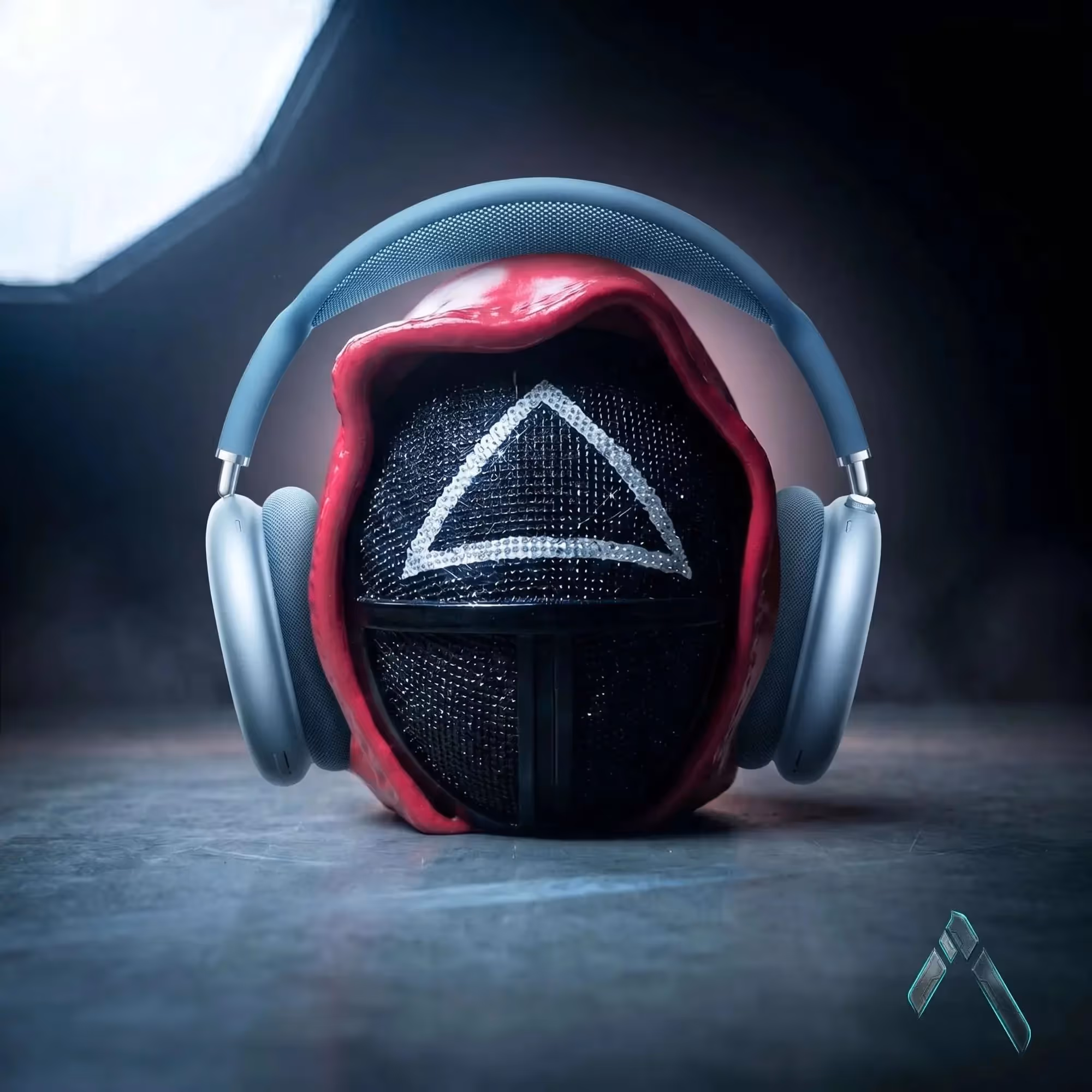 Squid Game Guard Helmet  image 1