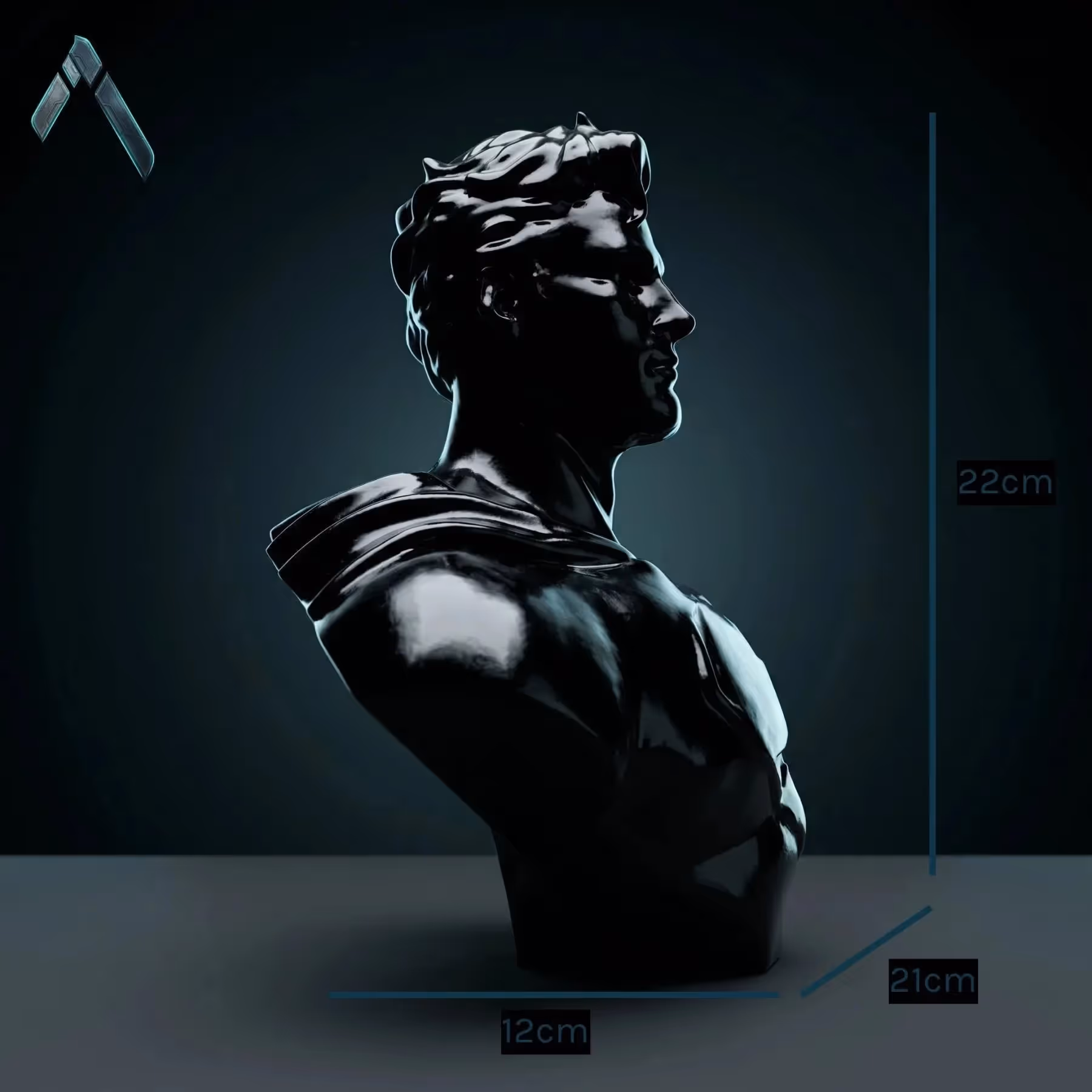 Superman Bust Sculpture image 4