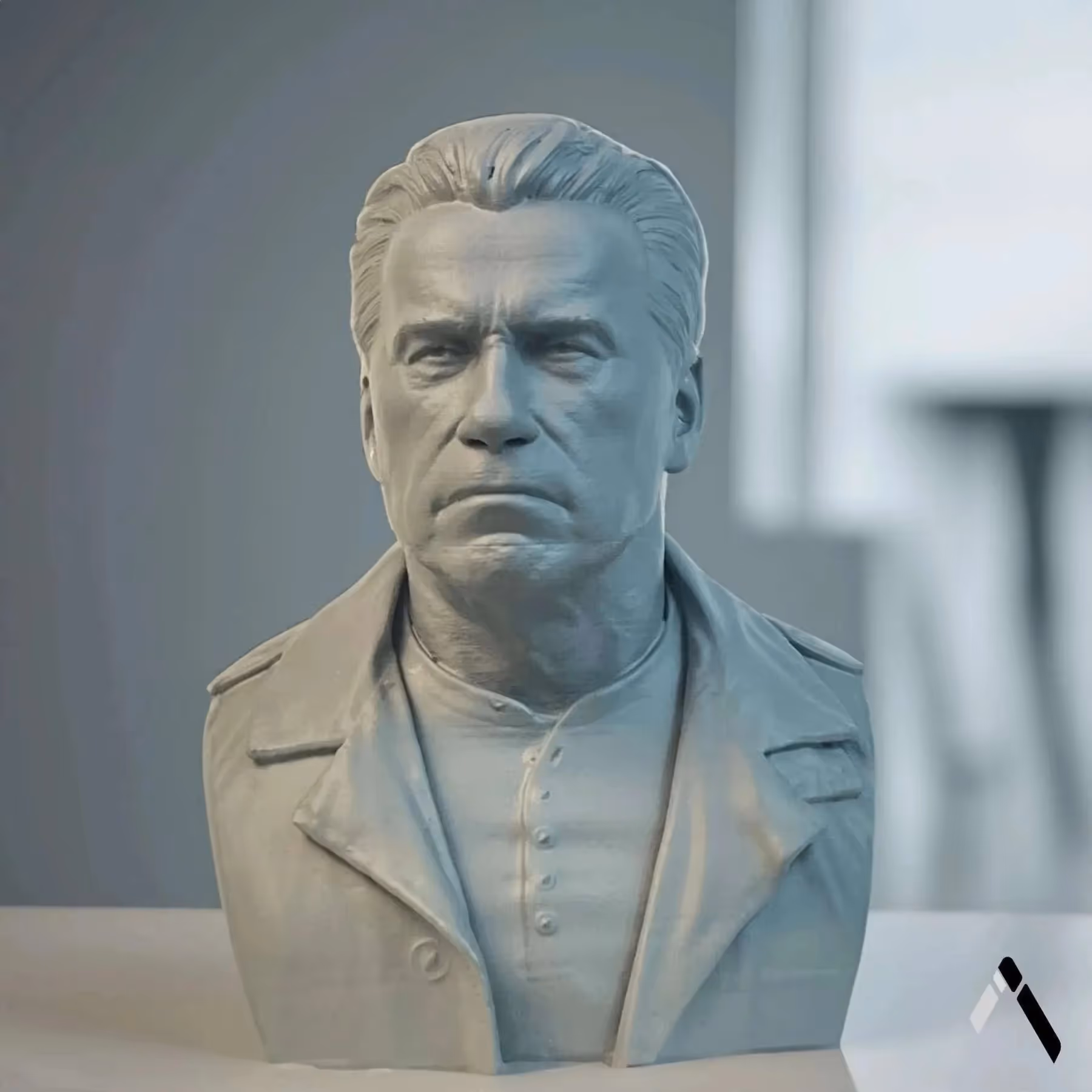 Terminator Genisys Arnold Bust Sculpture  image 1