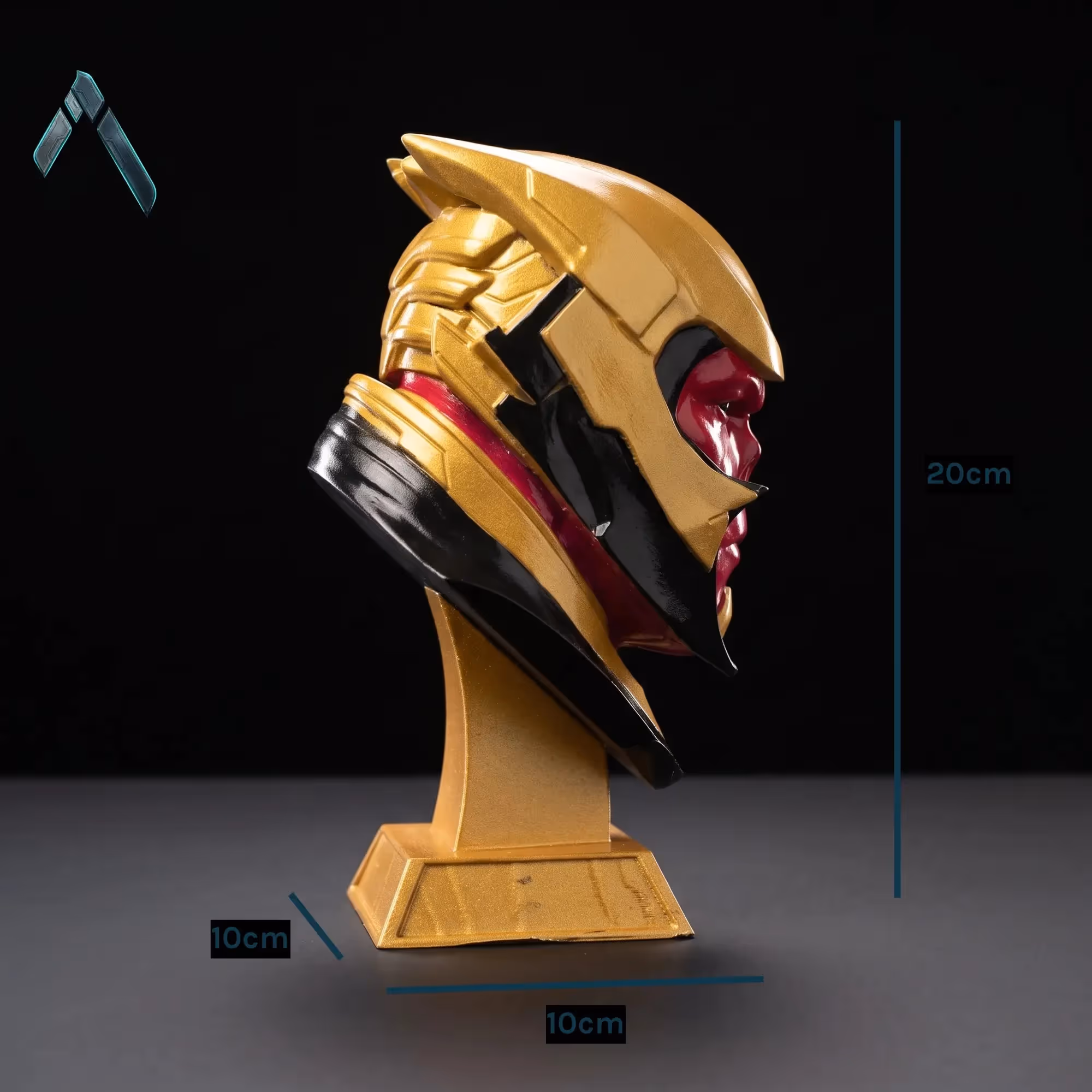 Thanos Helmet Bust Sculpture image 4