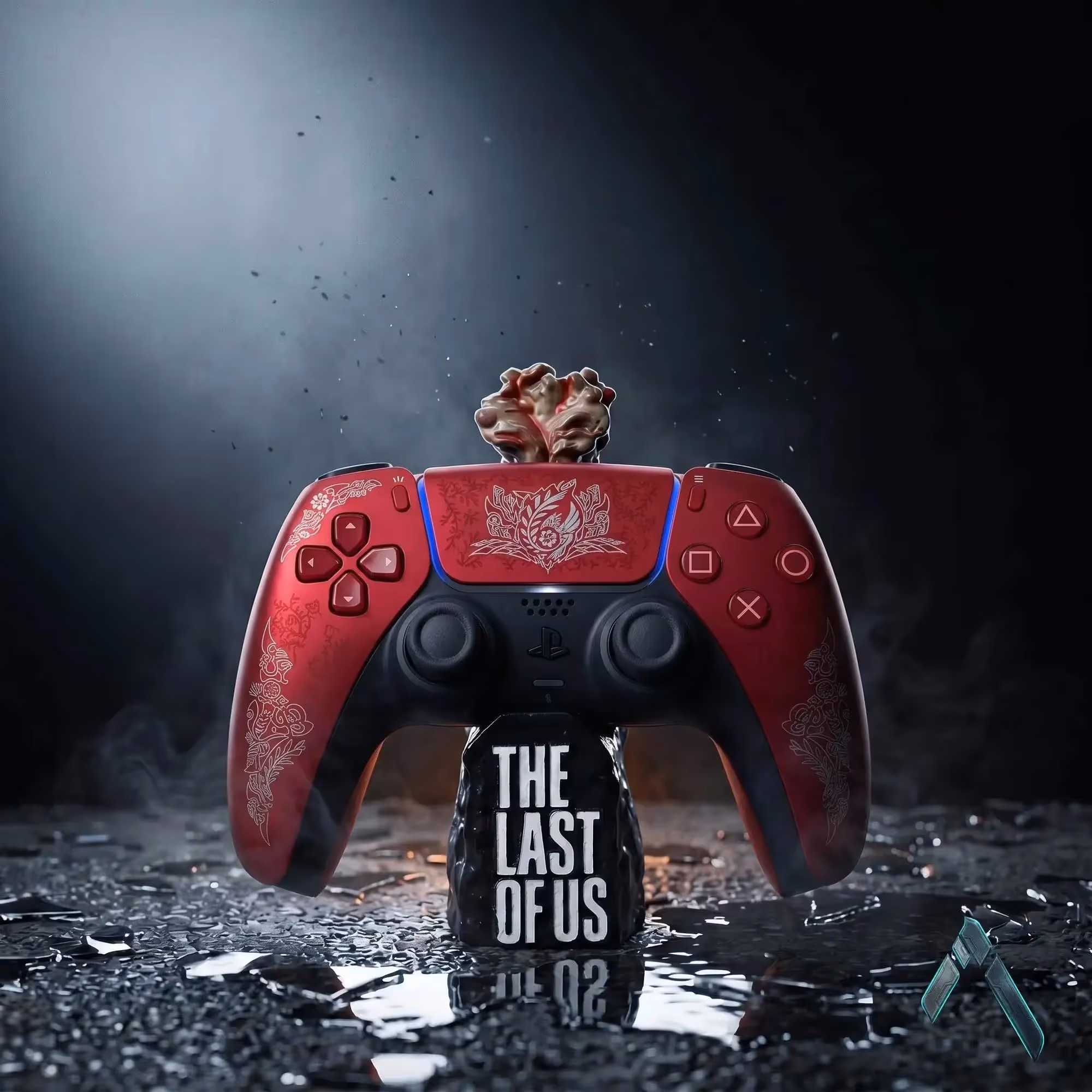 The Last Of Us Clicker Bust Controller Stand  image 1