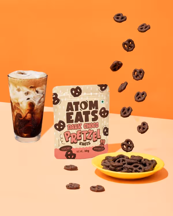 Atom Eats Dark Choco Pretzels (30G PACK) - photo 3 of 8