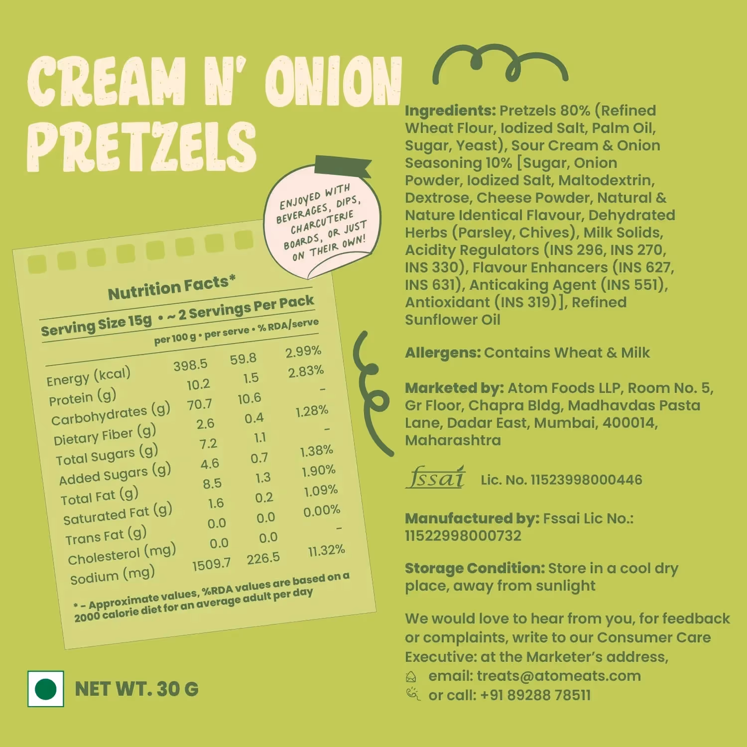 Cream N' Onion Pretzels image 7