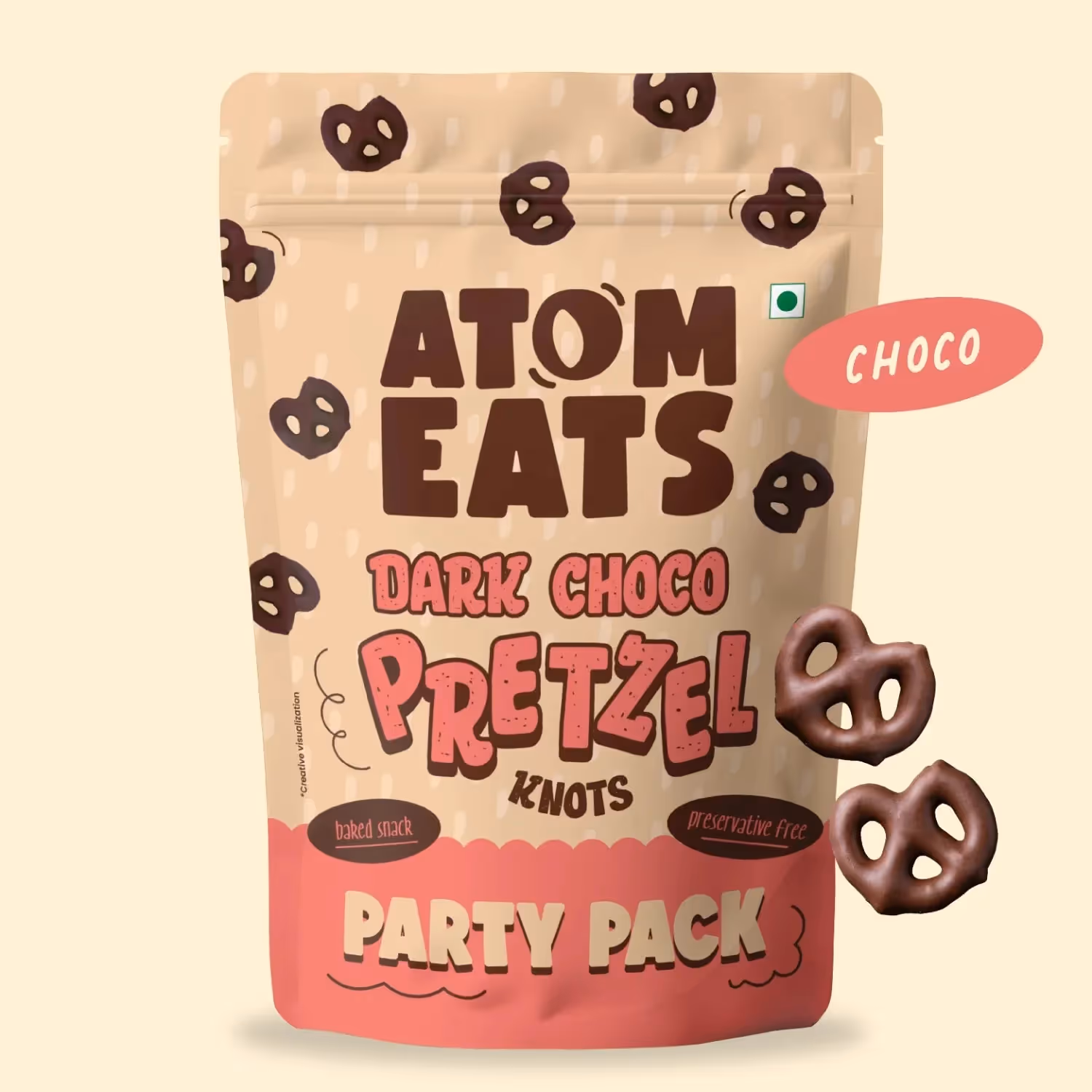 Dark Choco Pretzels Party Pack image 1