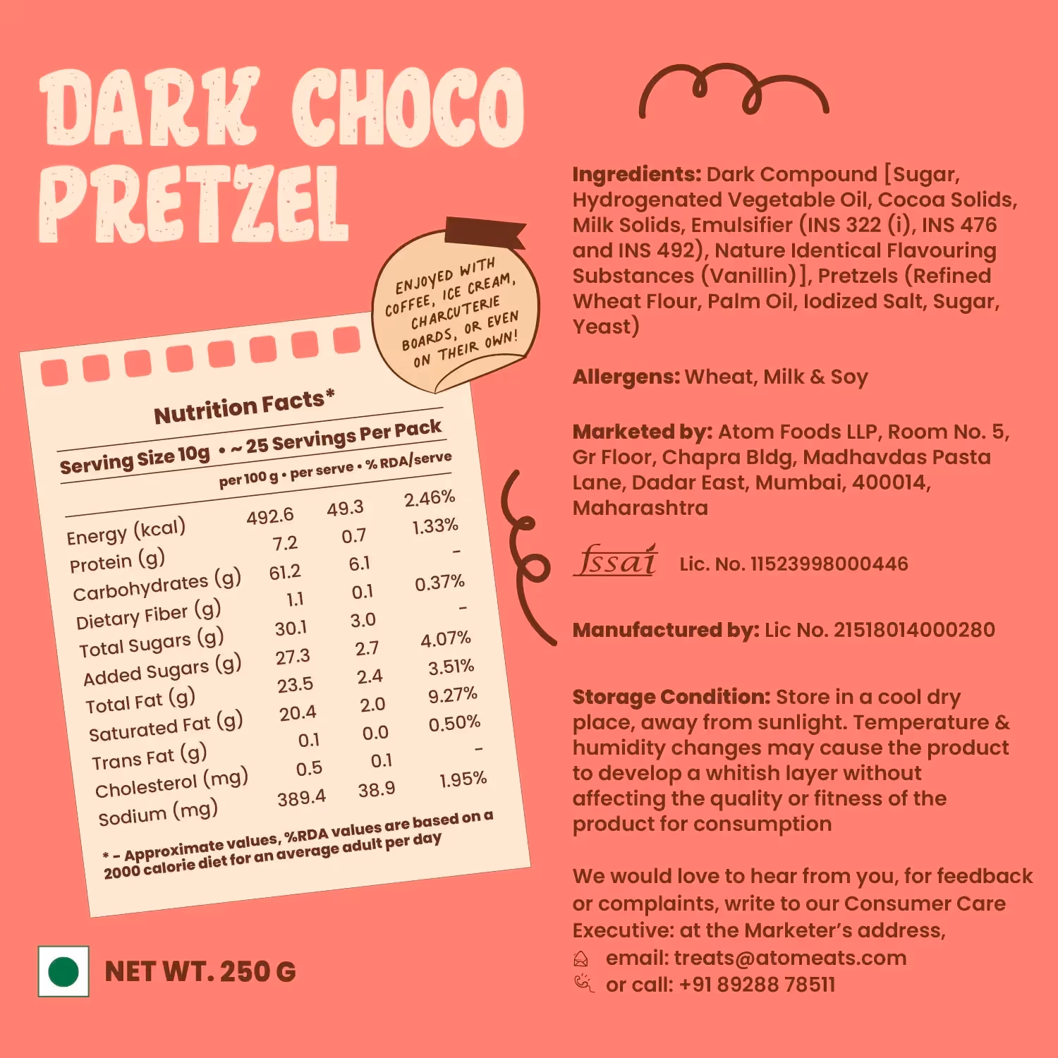 Dark Choco Pretzels Party Pack  image 7