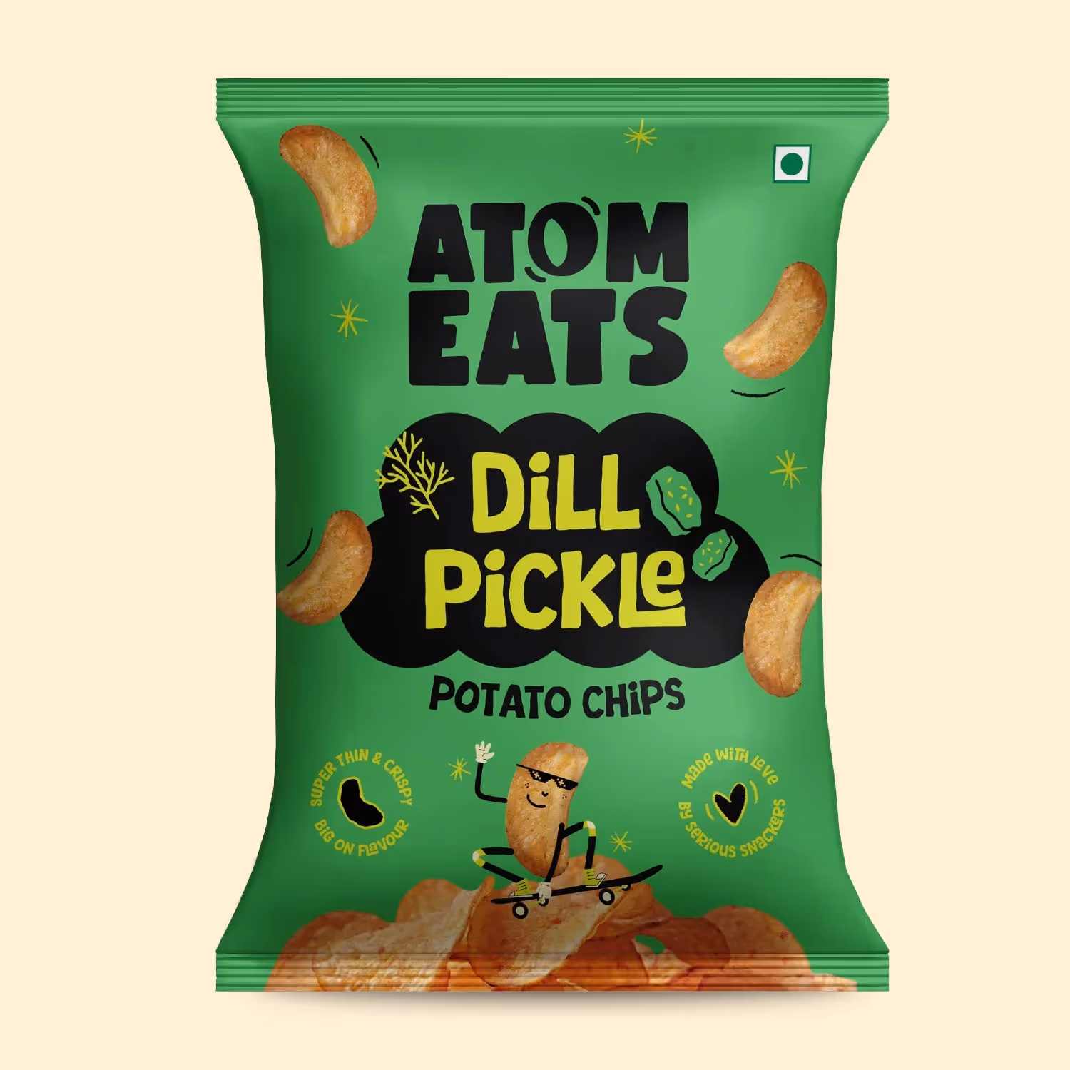 Dill Pickle Potato Chips  image 1