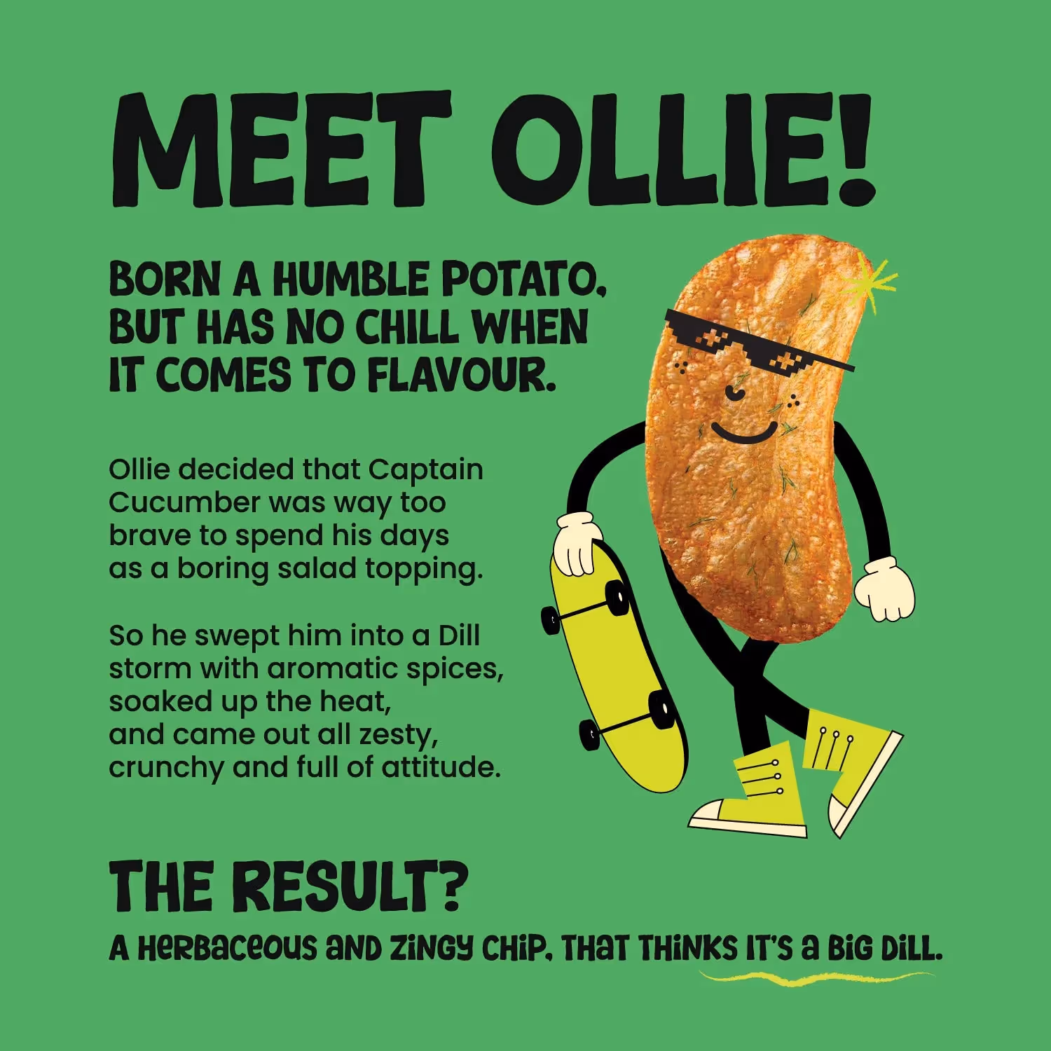 Dill Pickle Potato Chips image 3