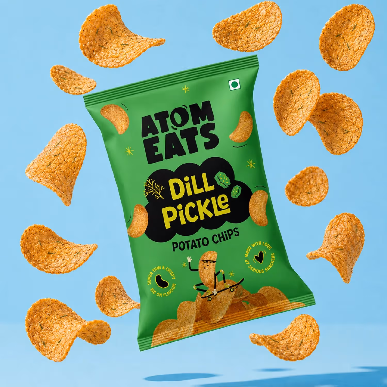 Dill Pickle Potato Chips image 4