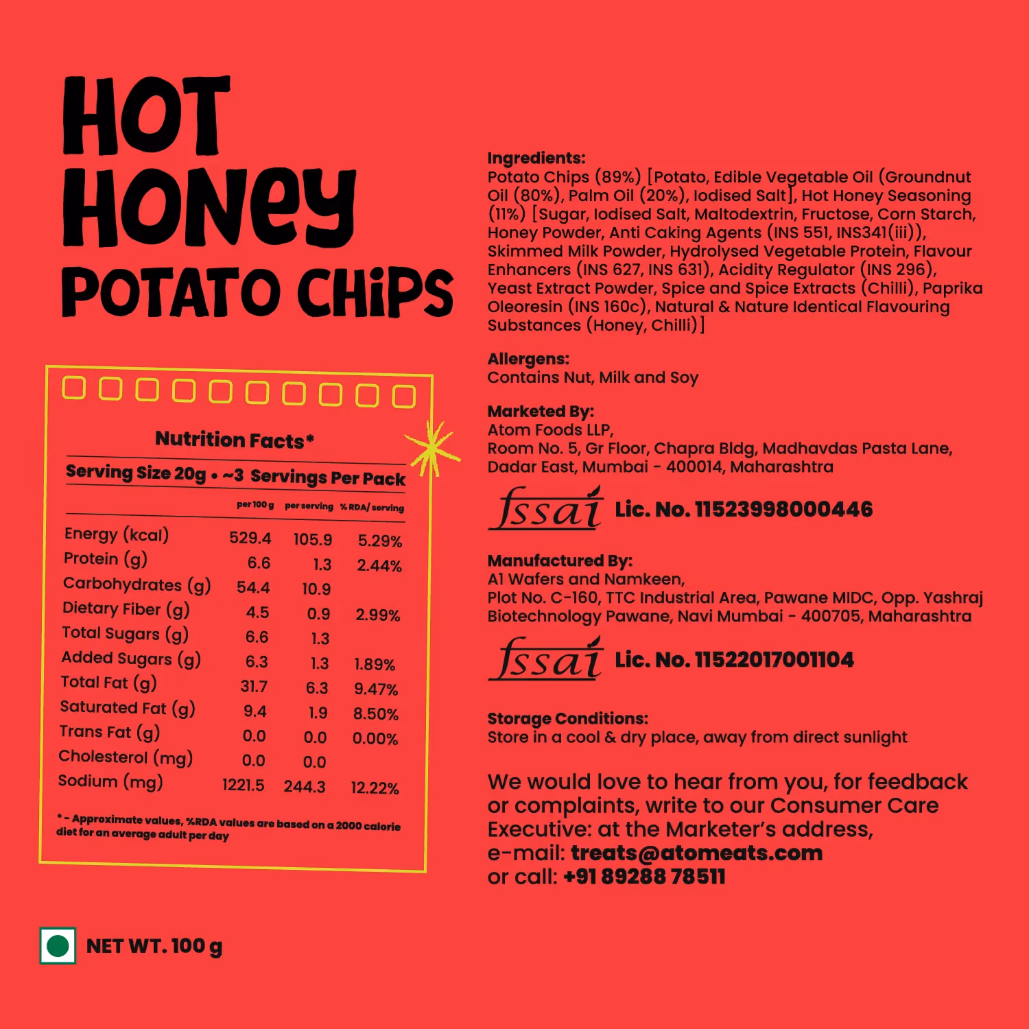 Hot Honey Potato Chips  image 6