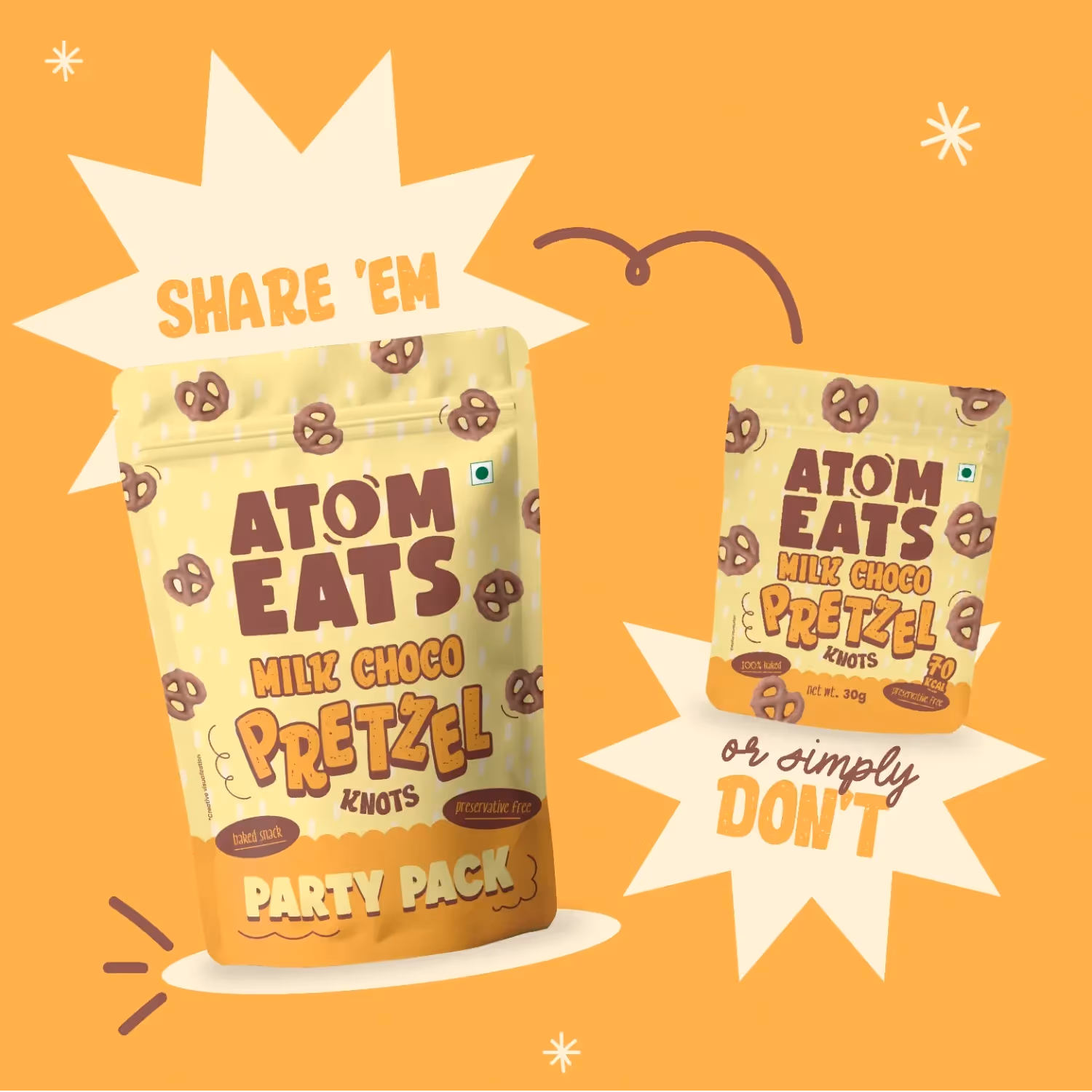 Milk Choco Pretzels Party Pack  image 3