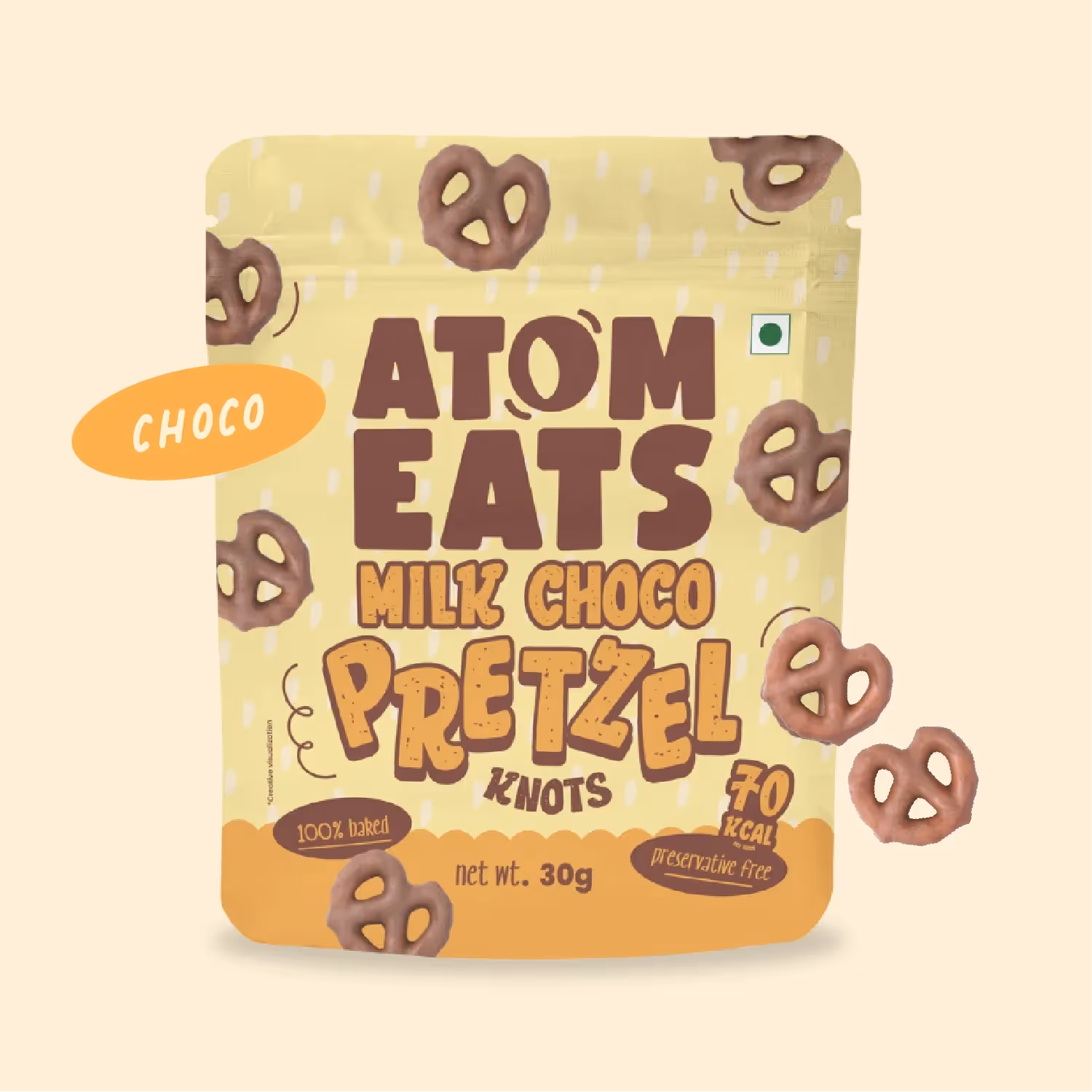 Milk Choco Pretzels  image 1