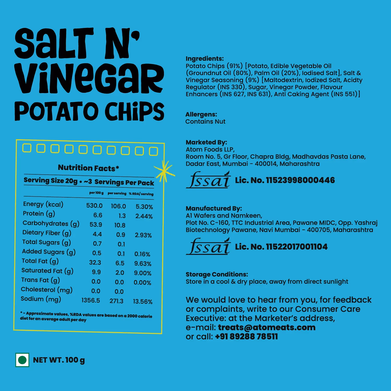Salt n' Vinegar Potato Chips image 6