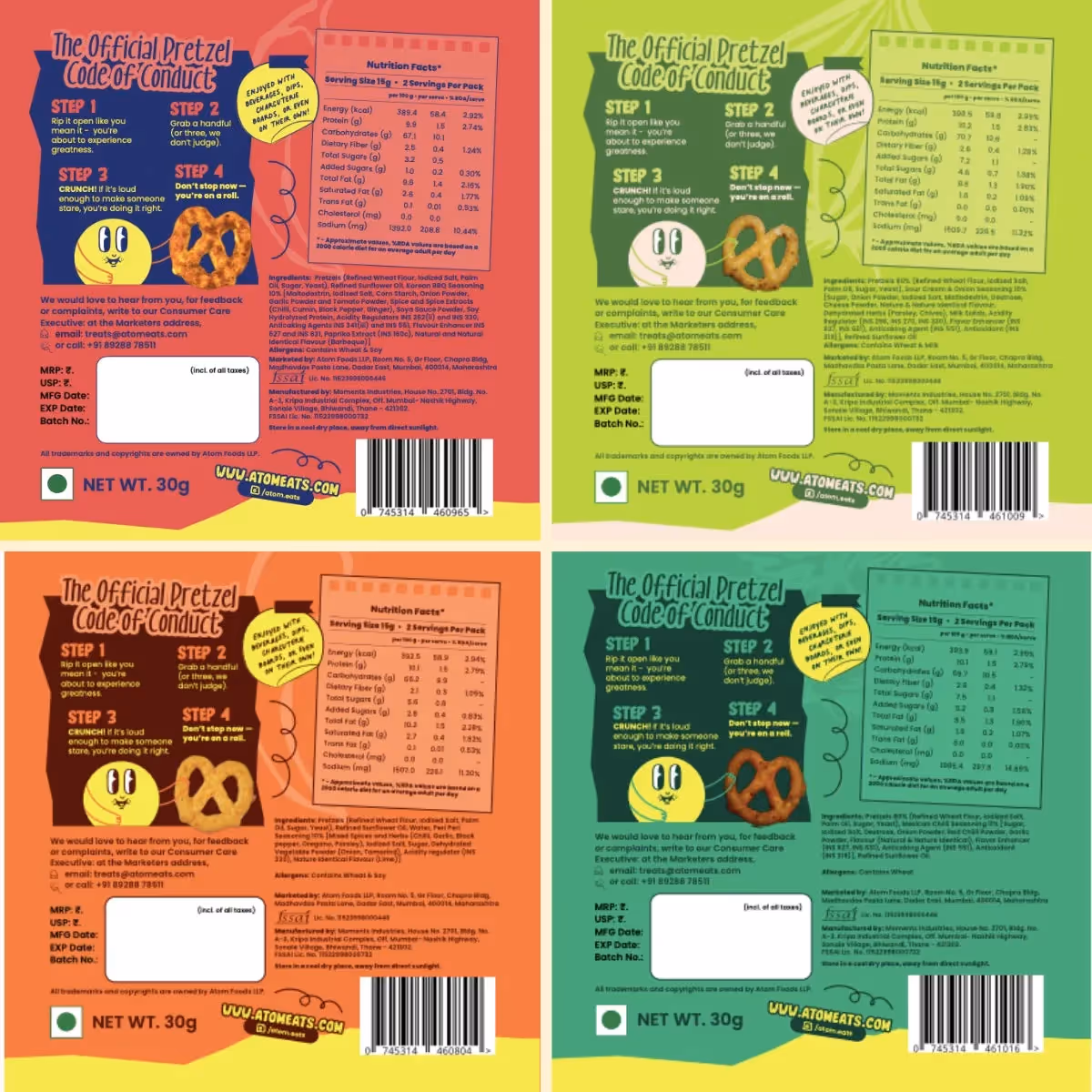 Spicy Pretzels Variety Pack image 9