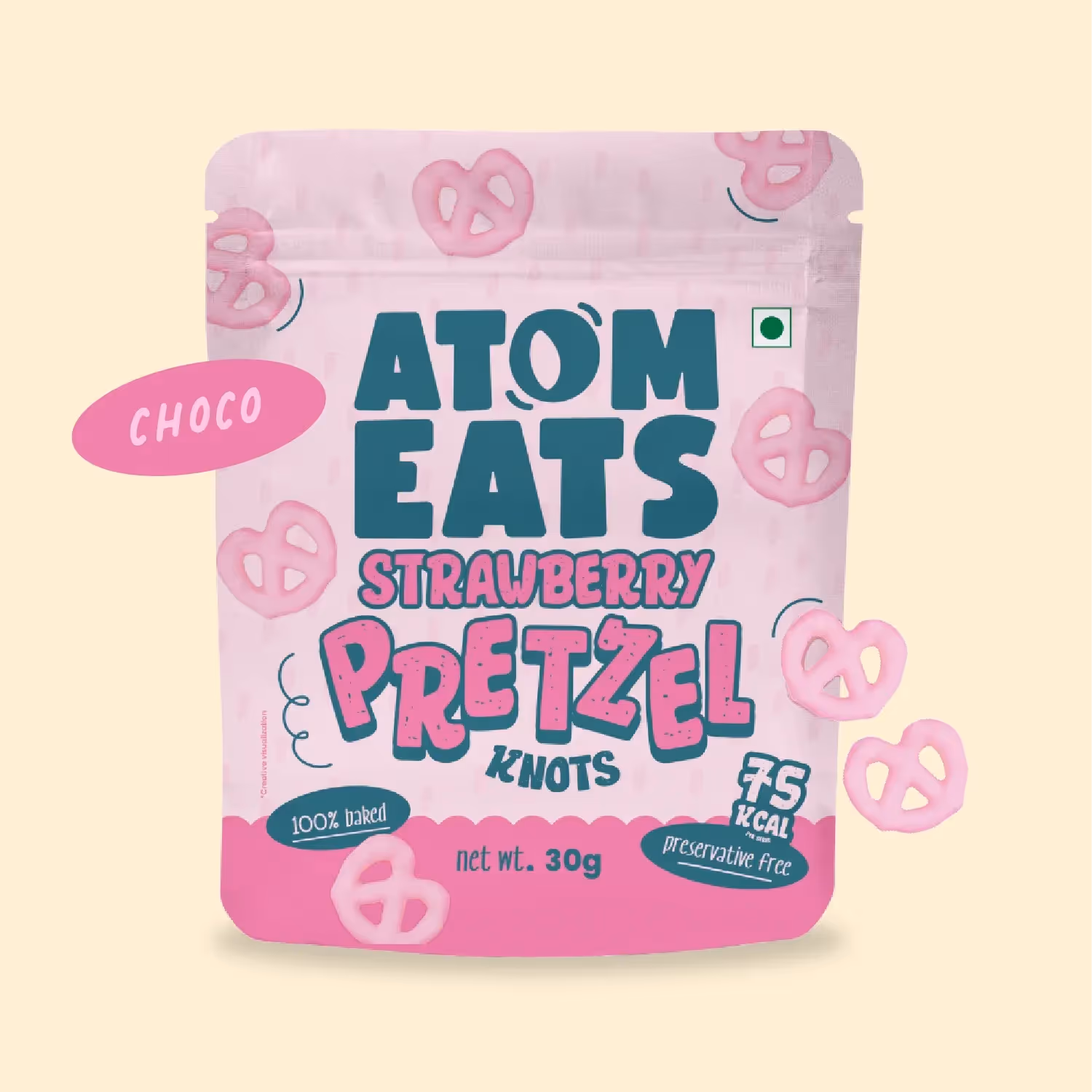 Strawberry Choco Pretzels image 1