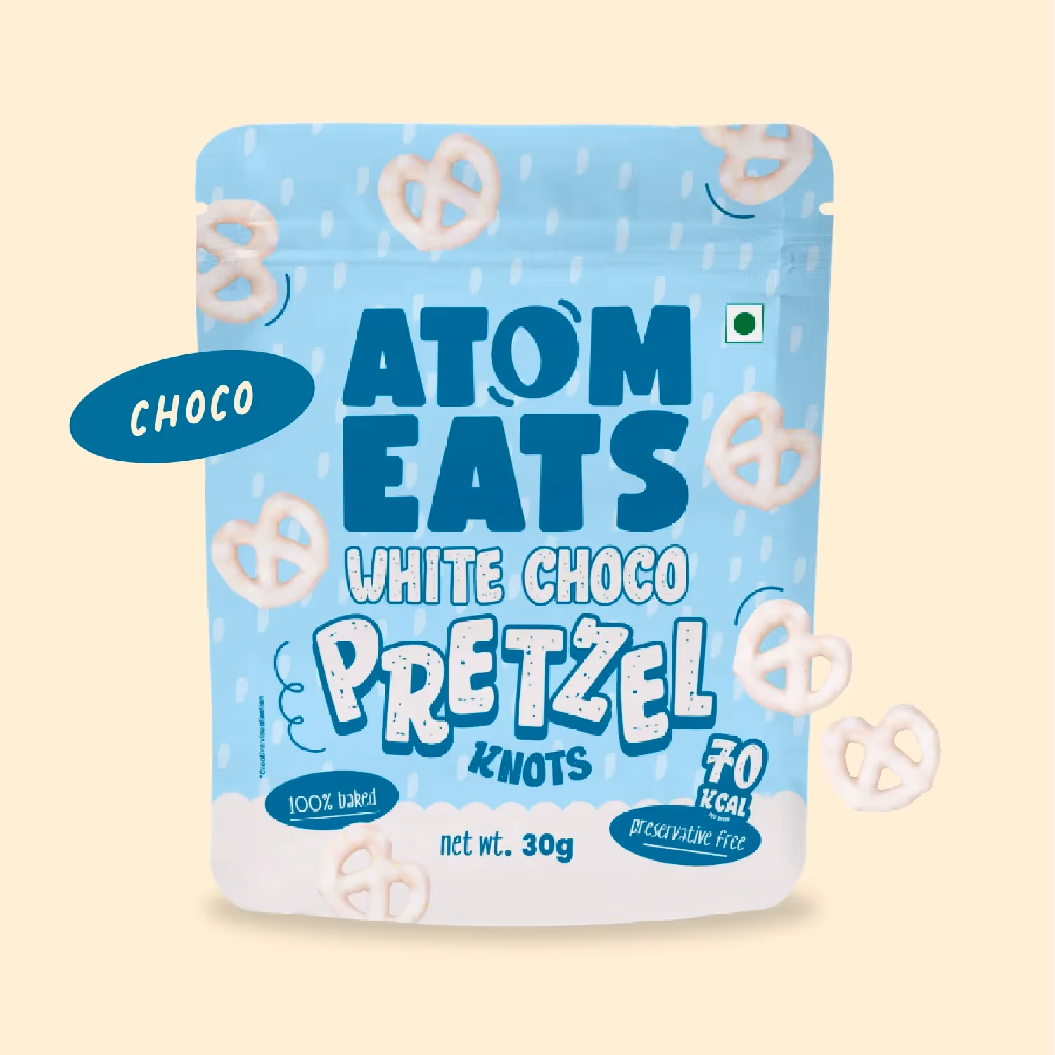 White Choco Pretzels  image 1