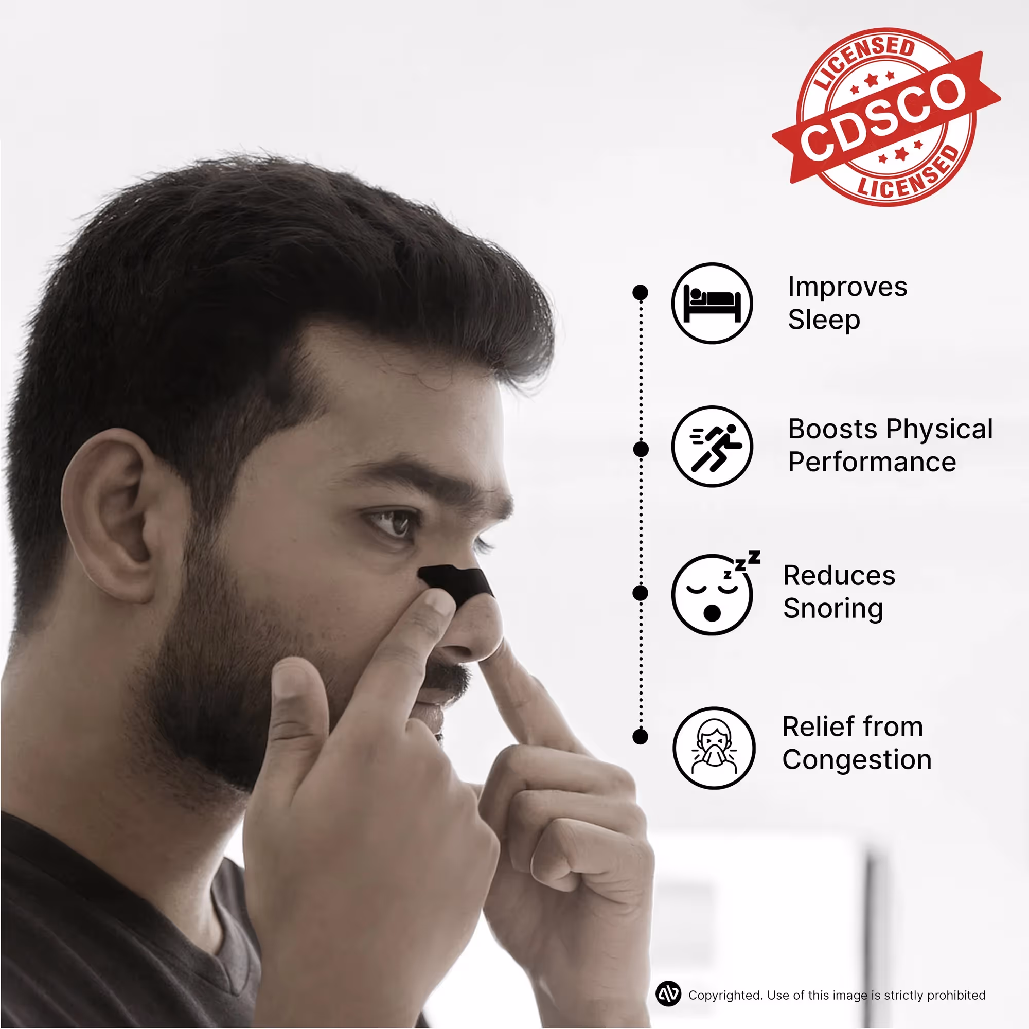 BreatheX Nasal Strip image 2