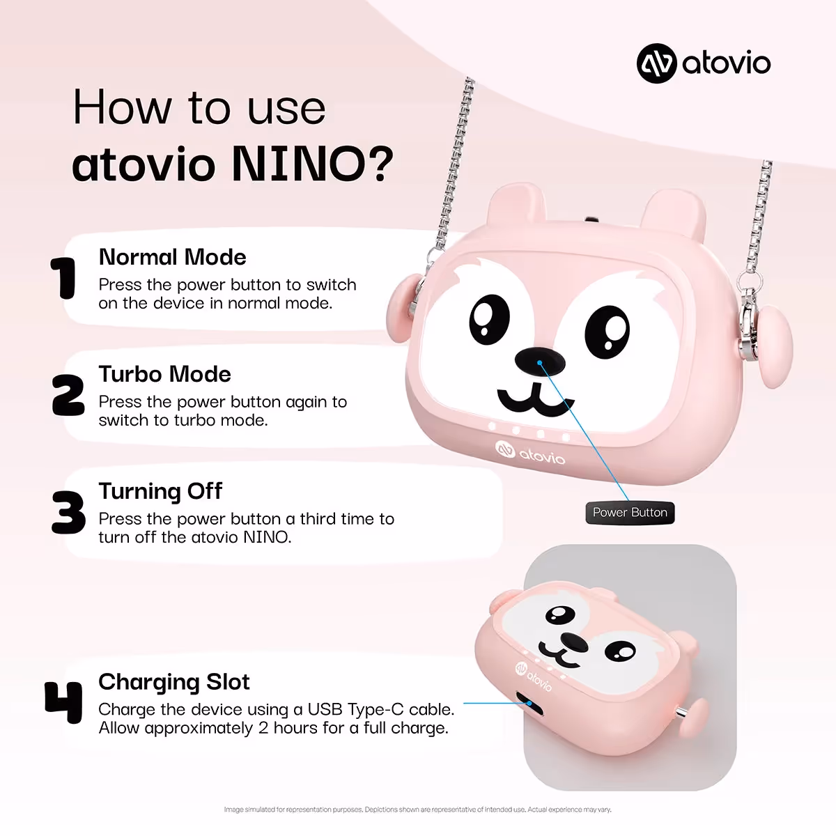 Nino Wearable Air Purifier for Kids image 16