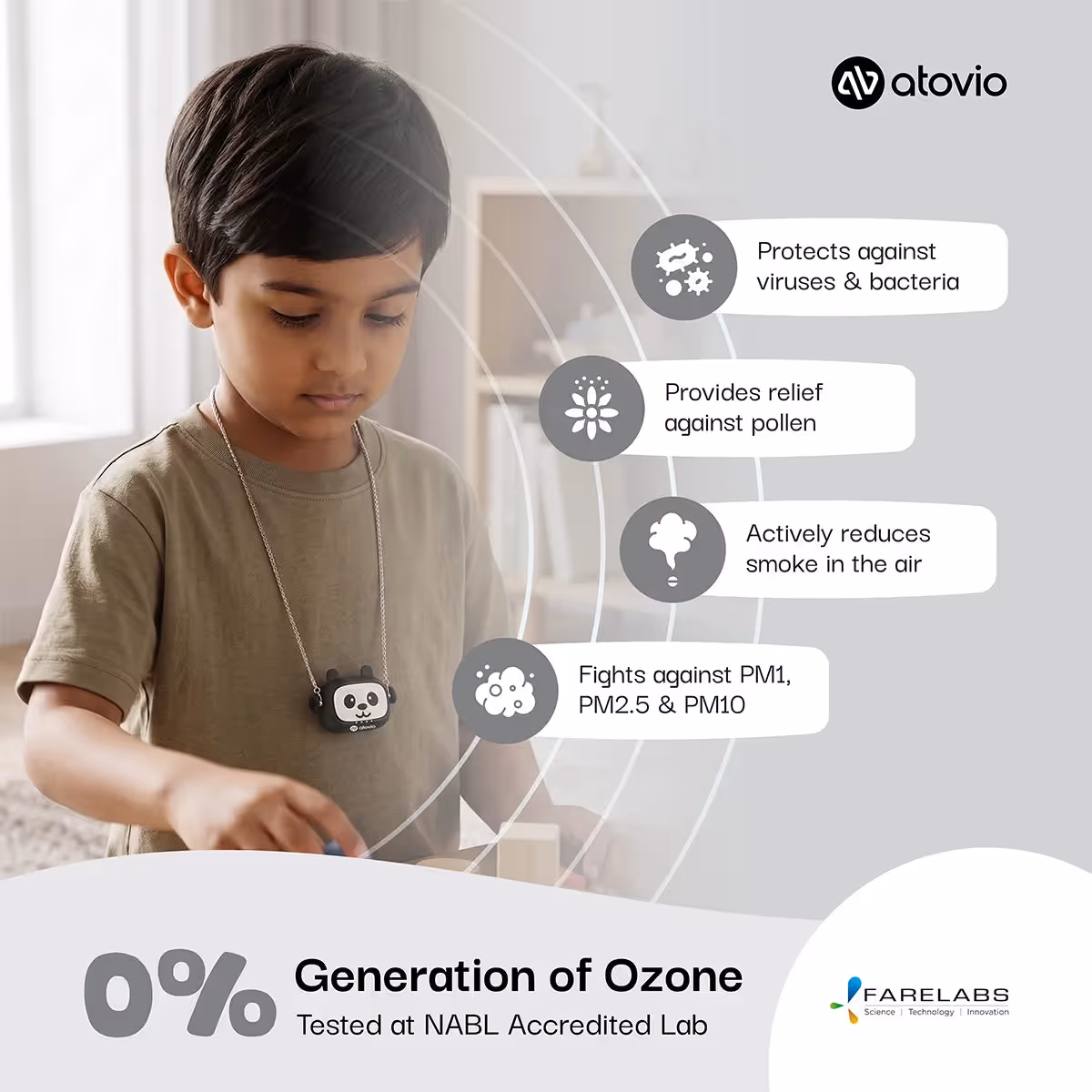 Nino Wearable Air Purifier for Kids image 3