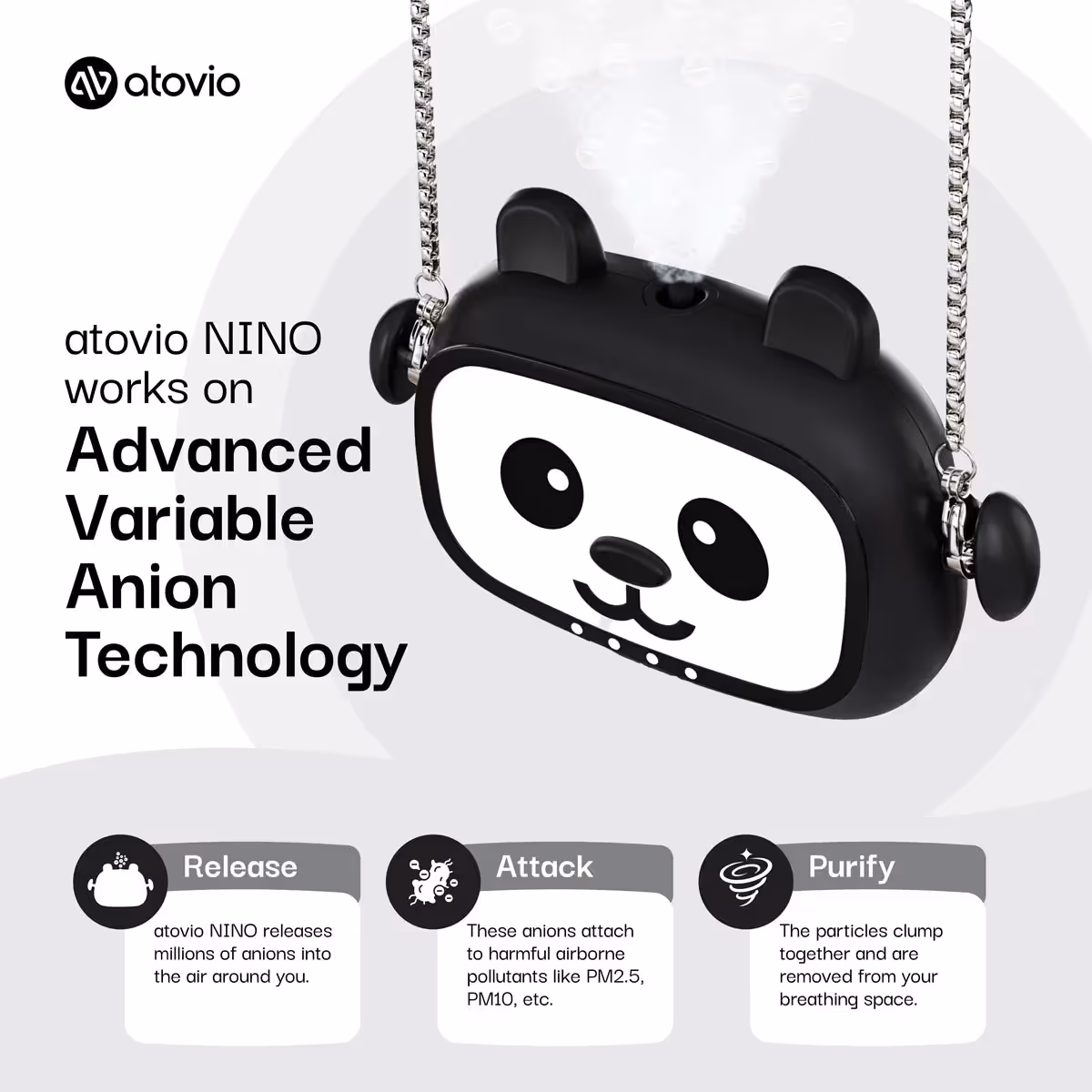 Nino Wearable Air Purifier for Kids image 7