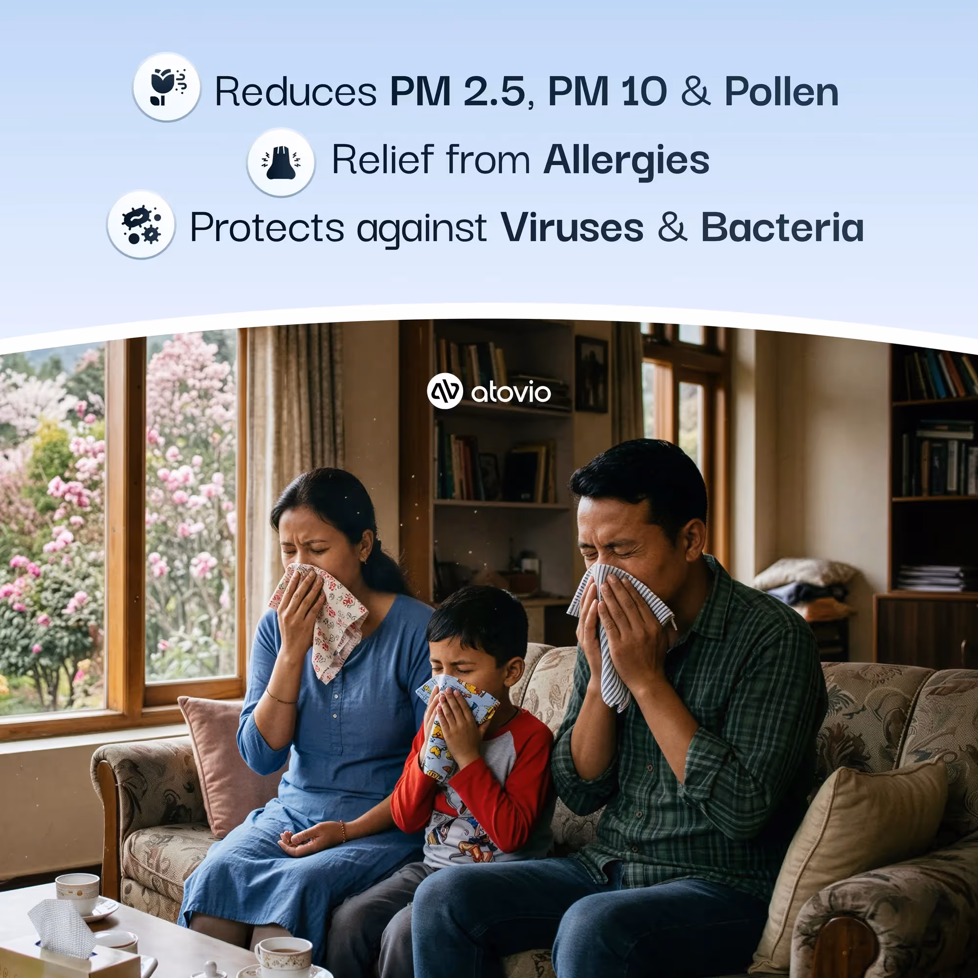 Pebble Wearable Air Purifier  image 2