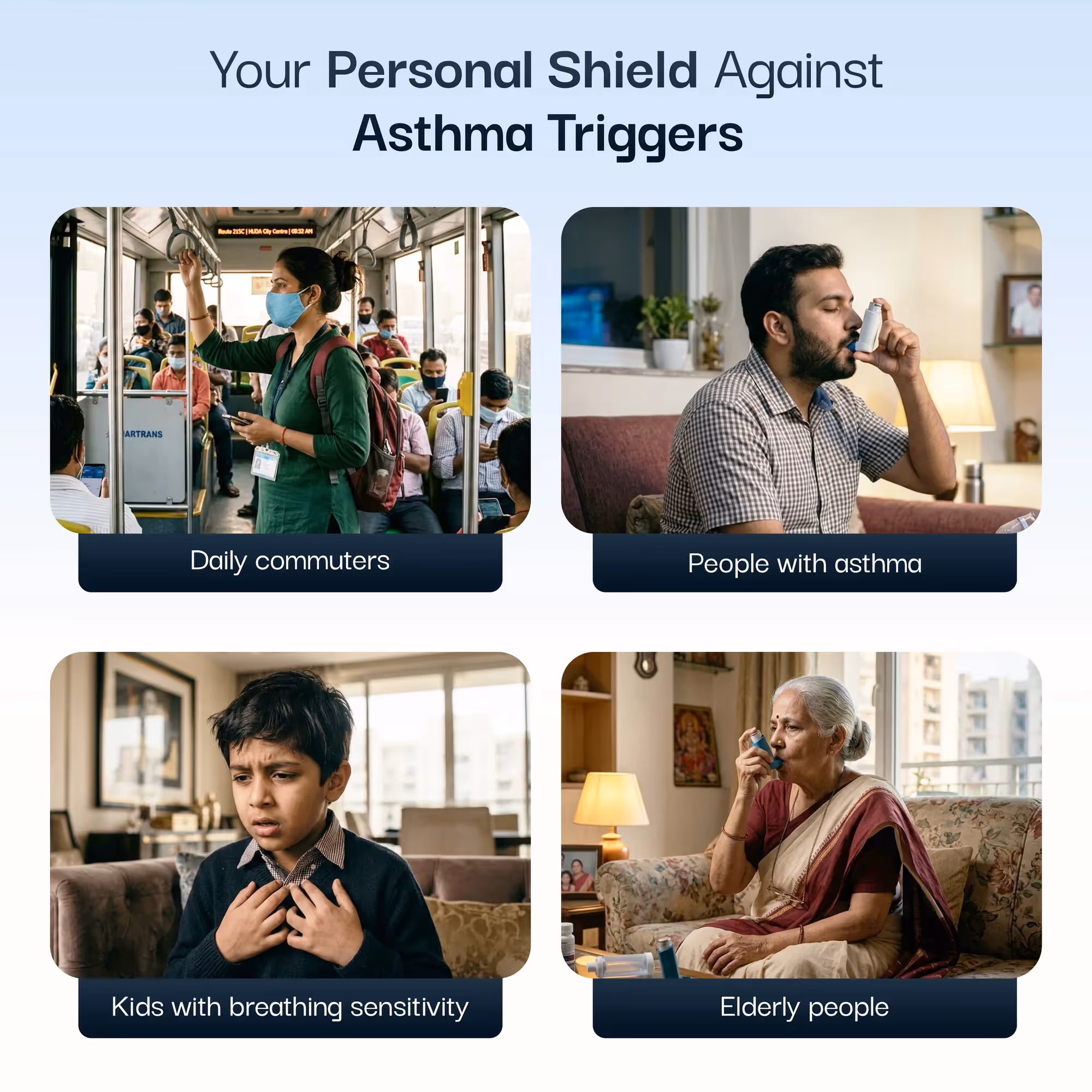 Pebble Wearable Air Purifier image 2
