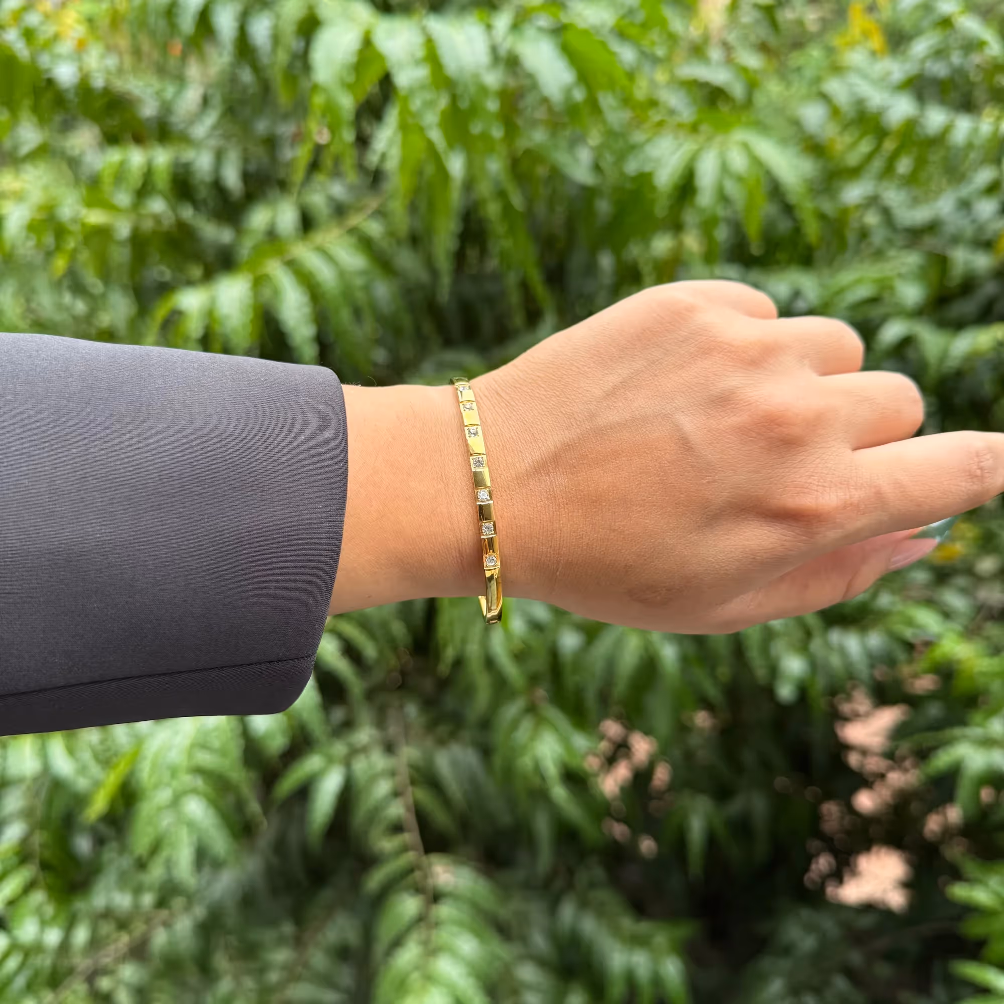 7-Channeled Bangle  image 2