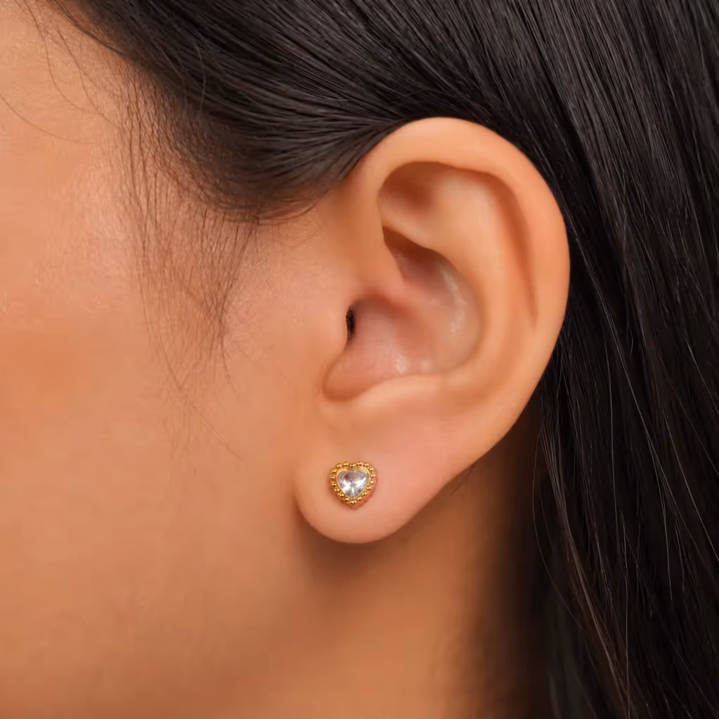 All Hearts Studs image 2