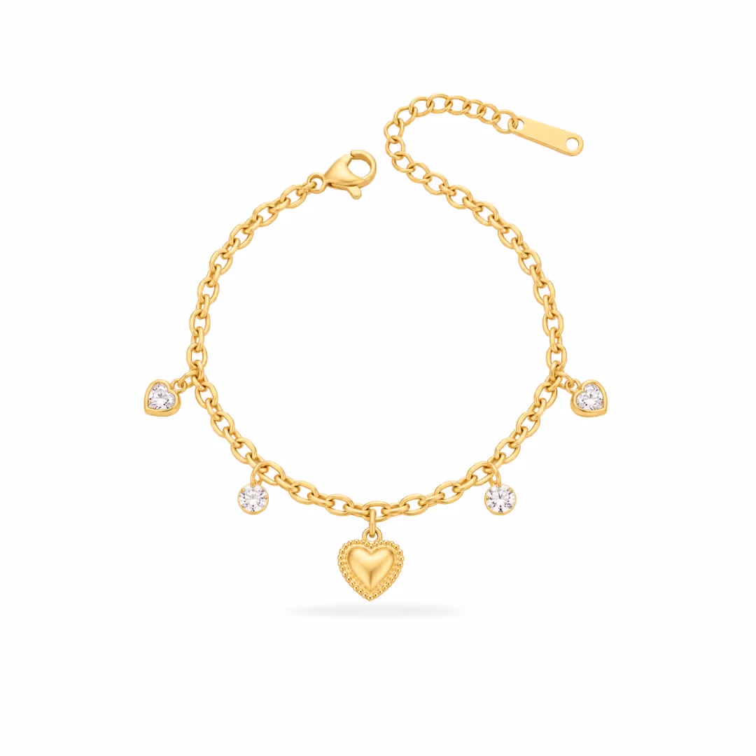 Amora Crystal Link Bracelet image 1