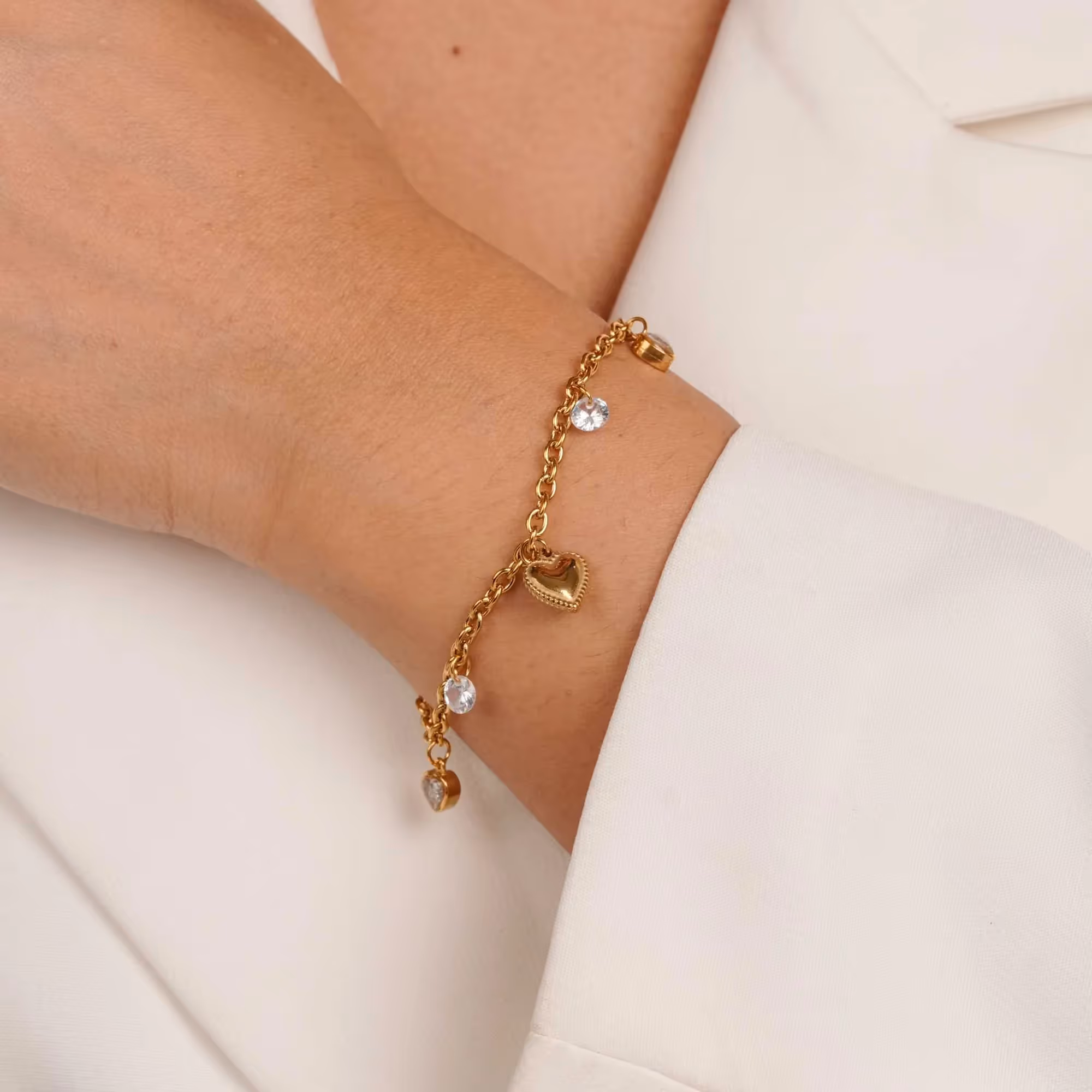 Amora Crystal Link Bracelet  image 2