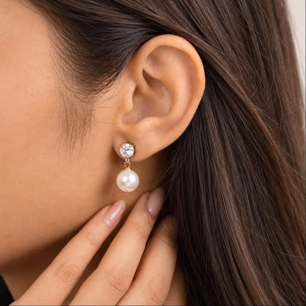 Aurora Pearl Earrings  image 3