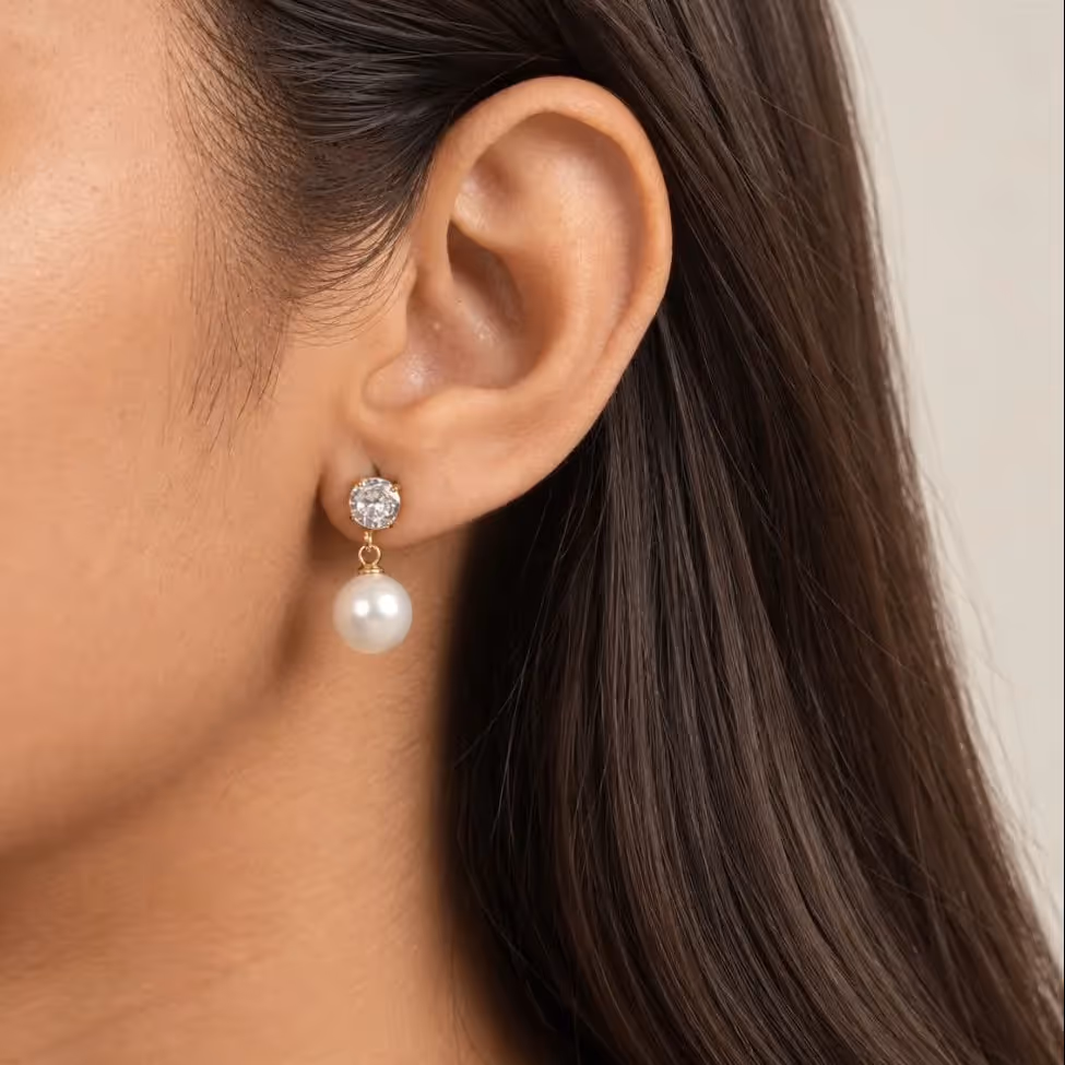 Aurora Pearl Earrings  image 4
