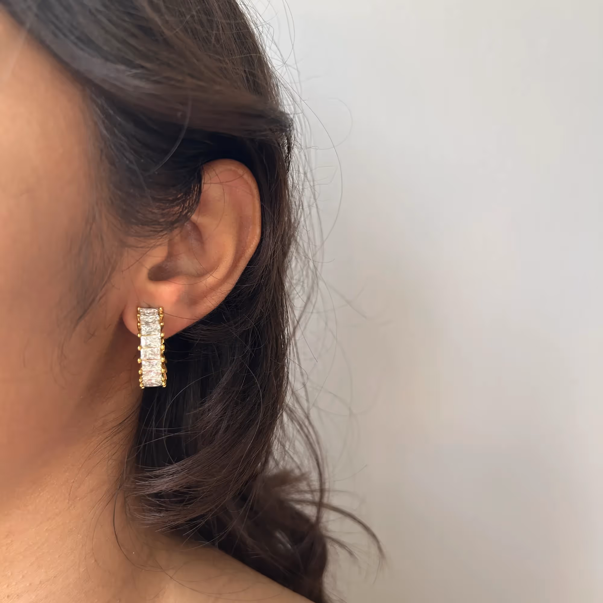 Baguette Earrings image 4