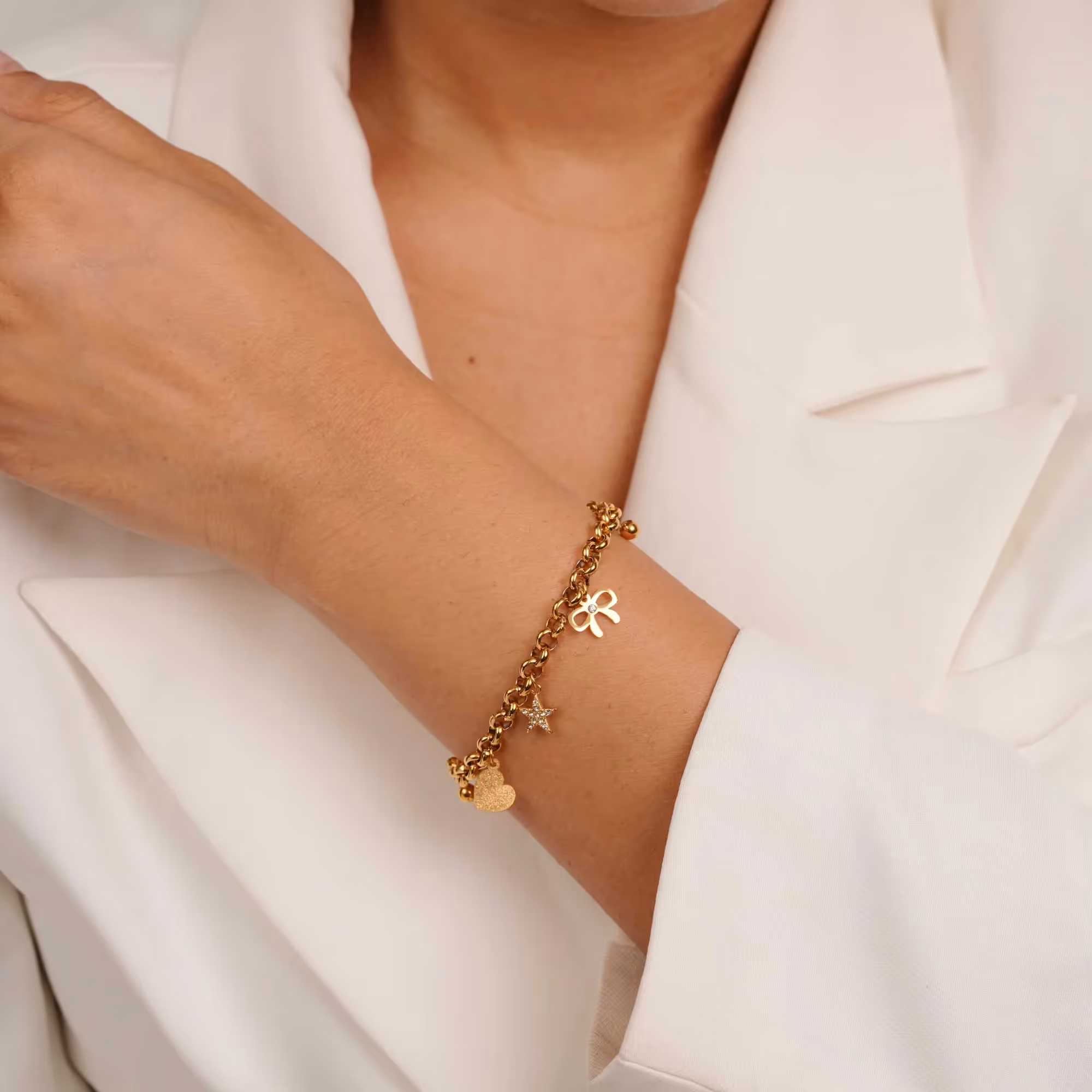 Bow & Charm Bracelet  image 2