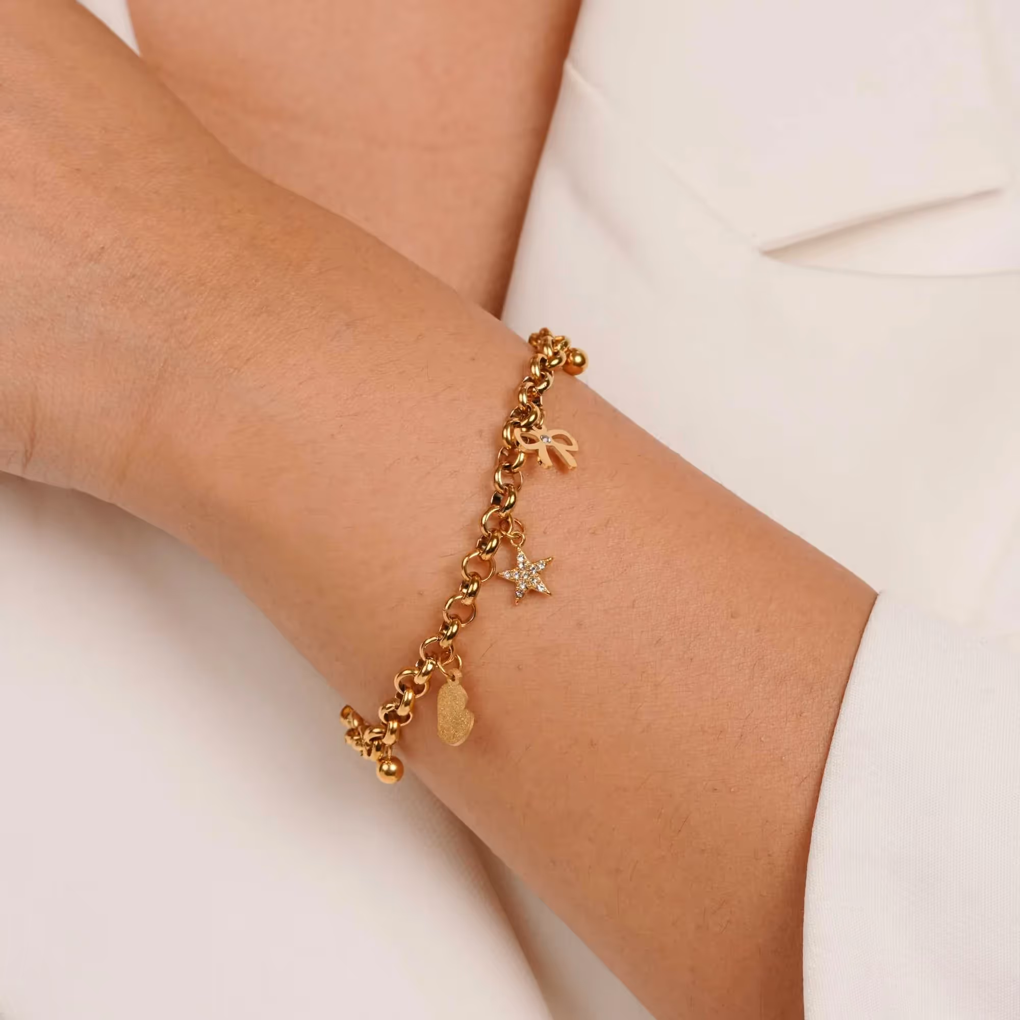 Bow & Charm Bracelet  image 3