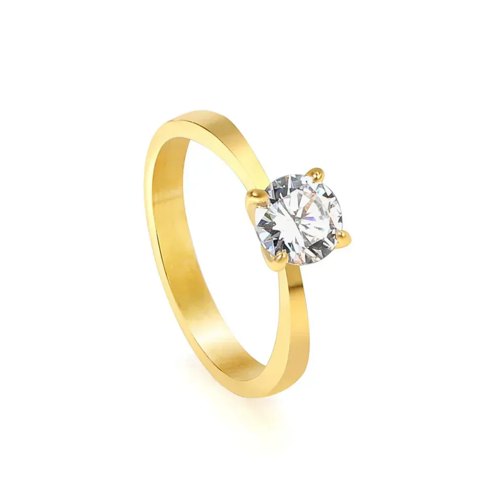IT’S A YES! RING - 18K GOLD-PLATED