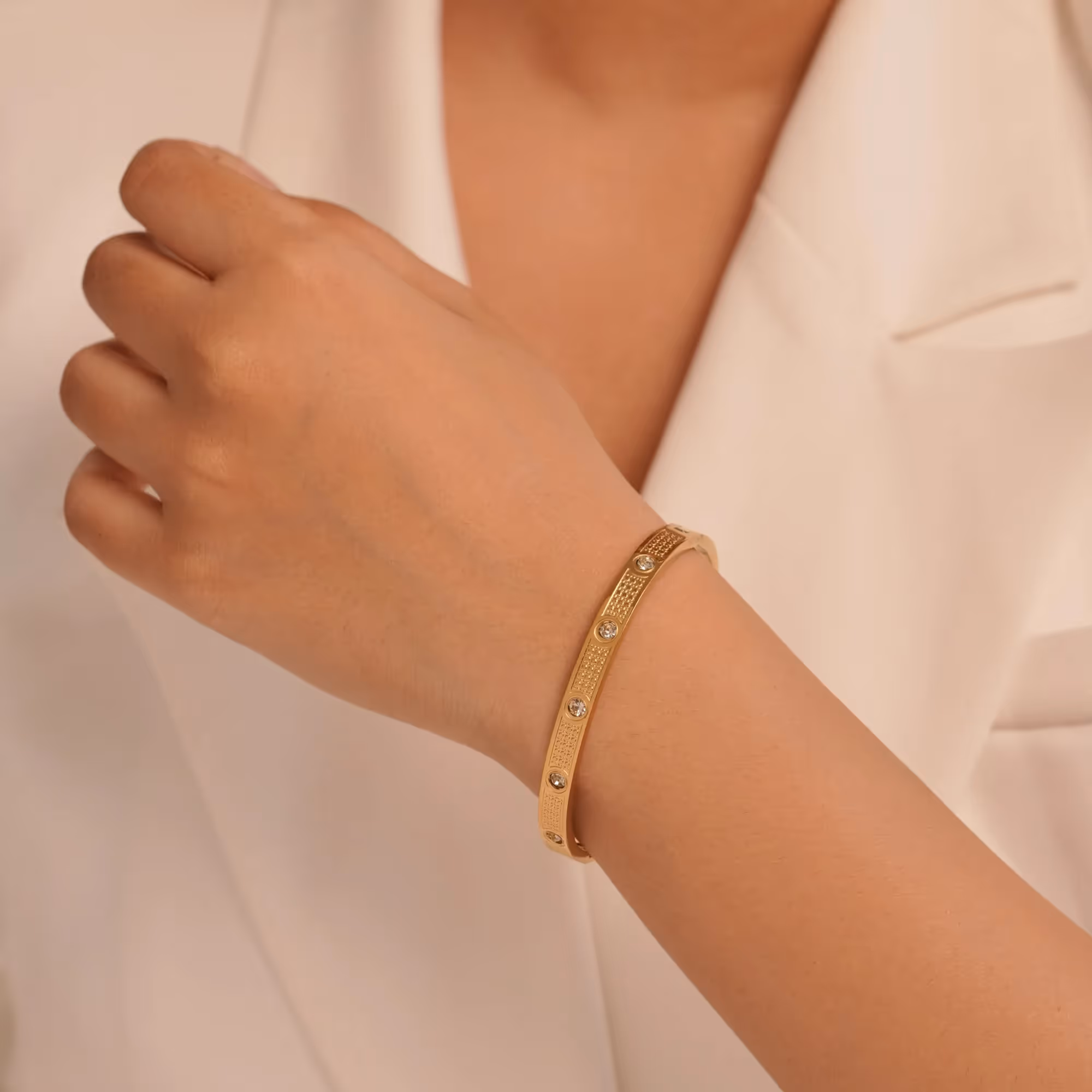Classic Studded Bangle  image 2