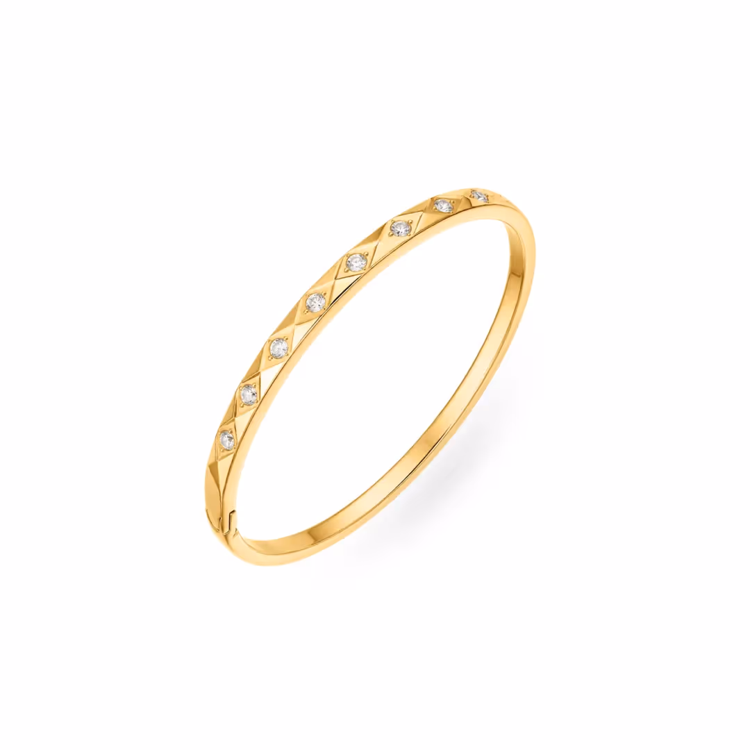 Crystal Row Bangle  image 1