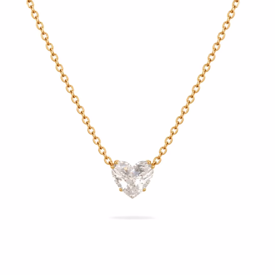 Dainty Heart Necklace  image 1