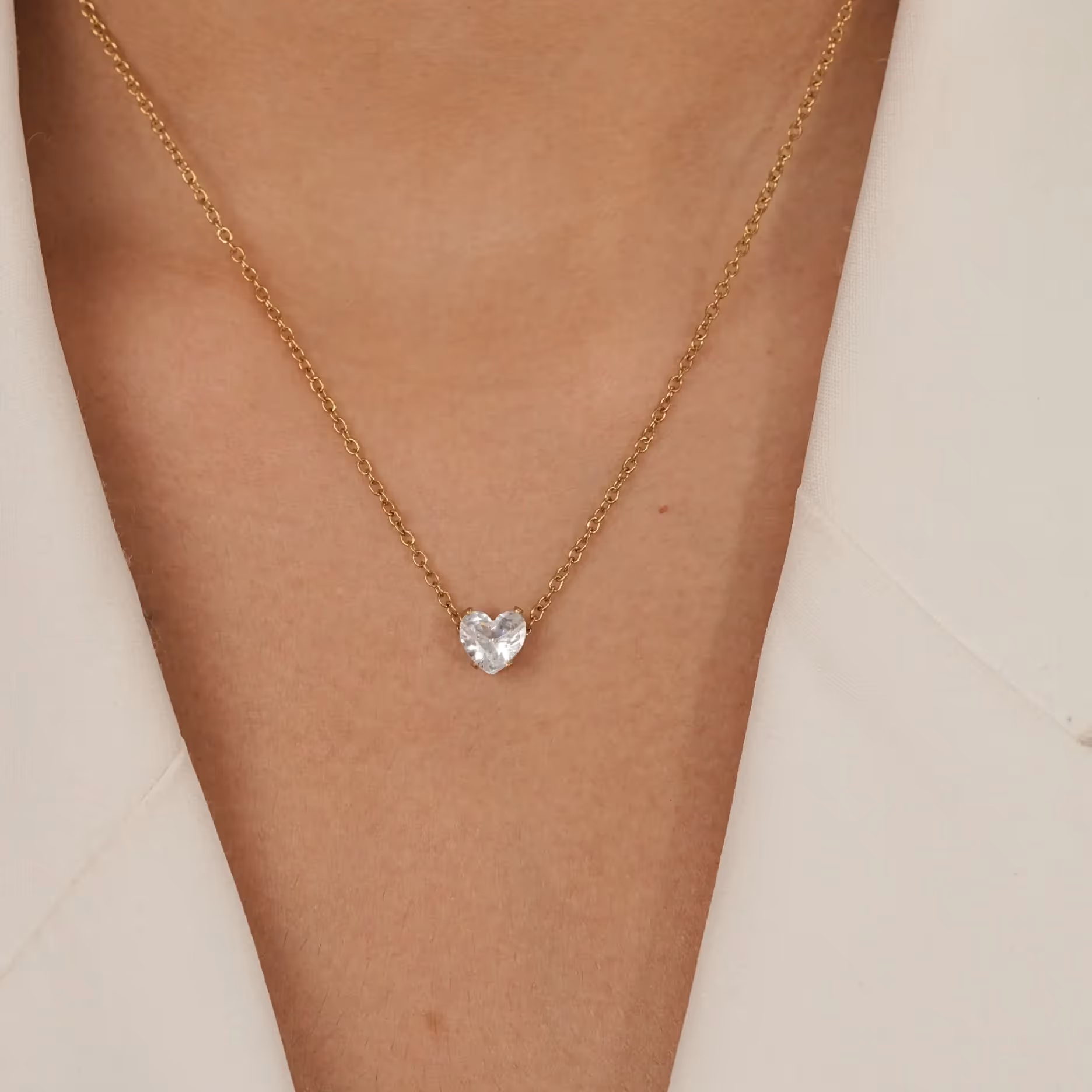 Dainty Heart Necklace  image 4