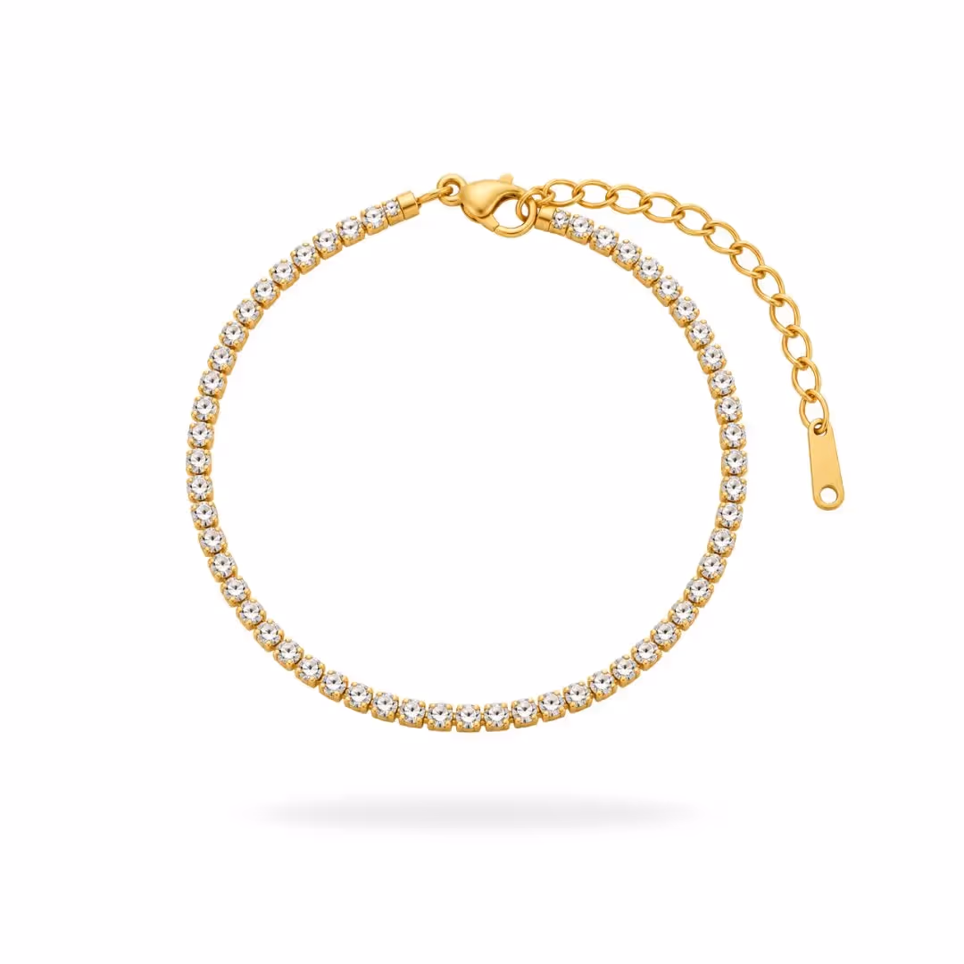 Dainty Tennis Bracelet (2MM)  image 1