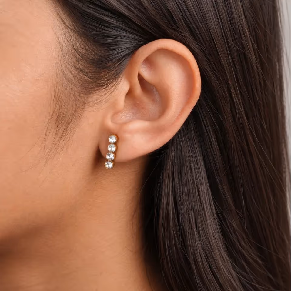 Drop Bar Earrings image 3