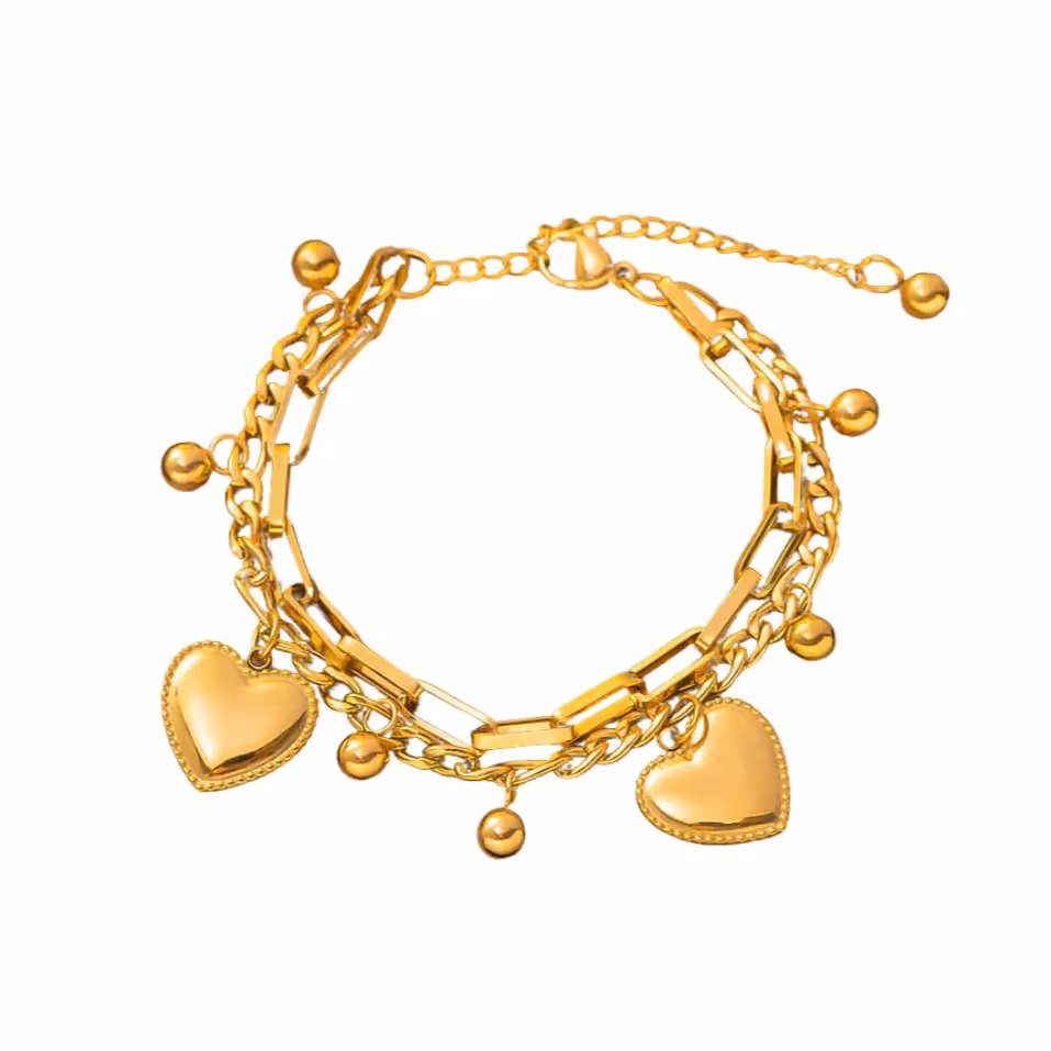 Heart Drop Bracelet image 1