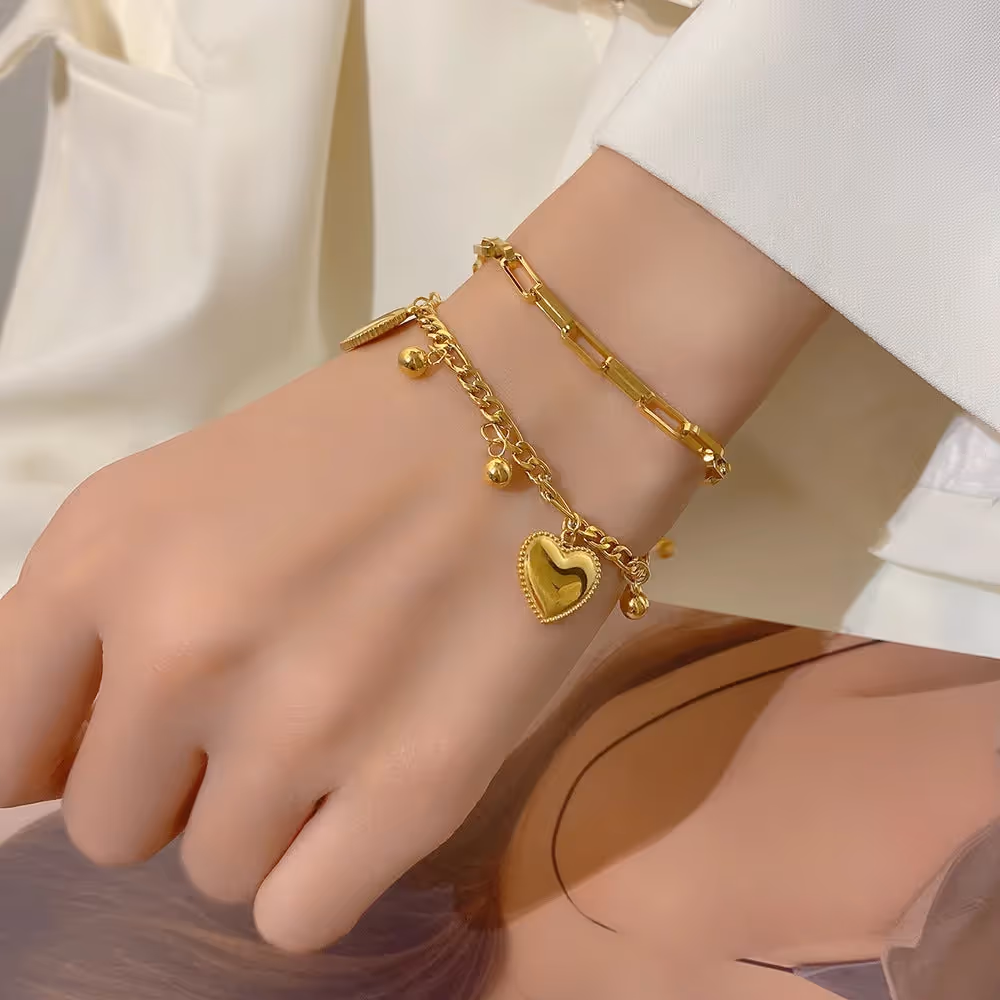 Heart Drop Bracelet image 3