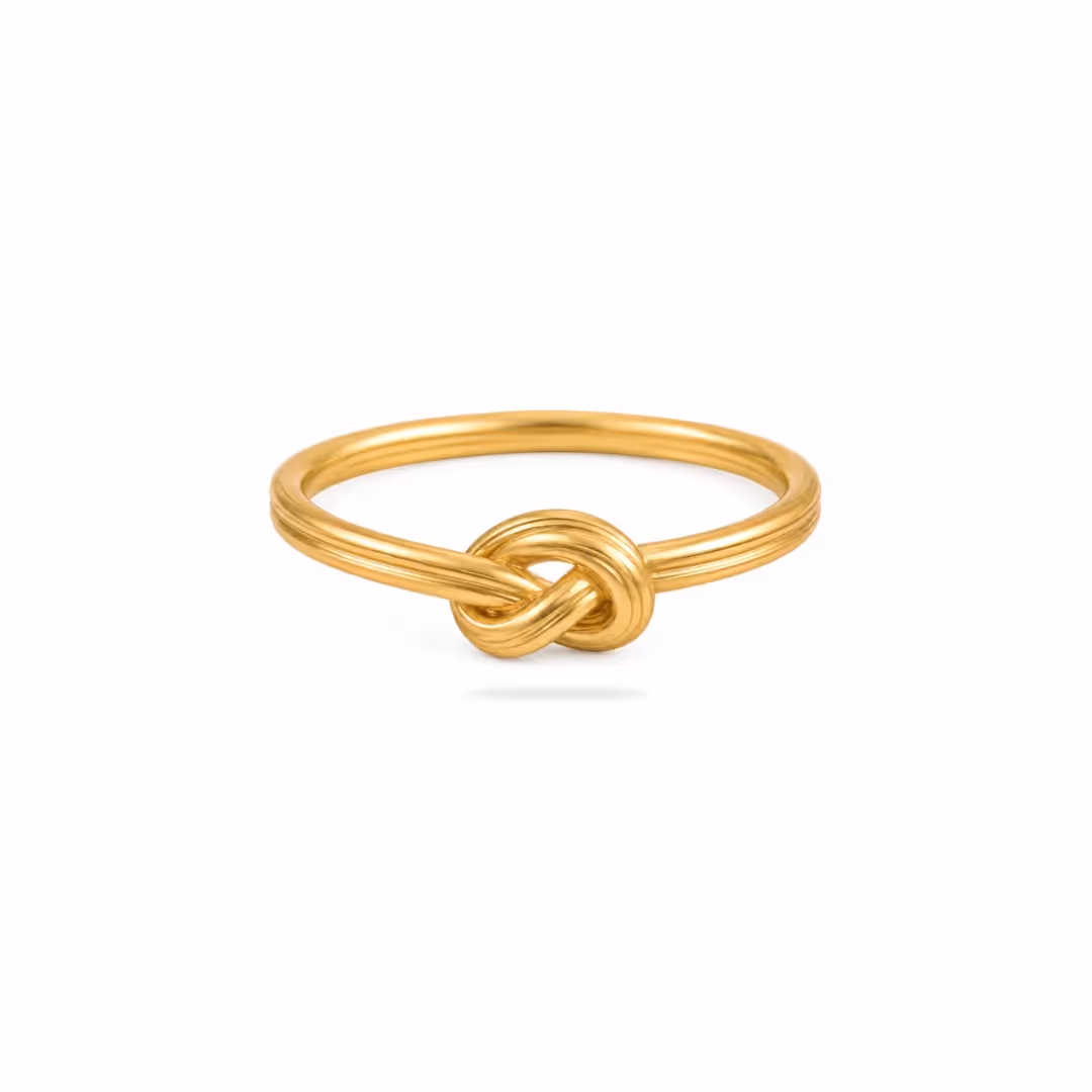 Love Knot Adjustable Ring  image 1