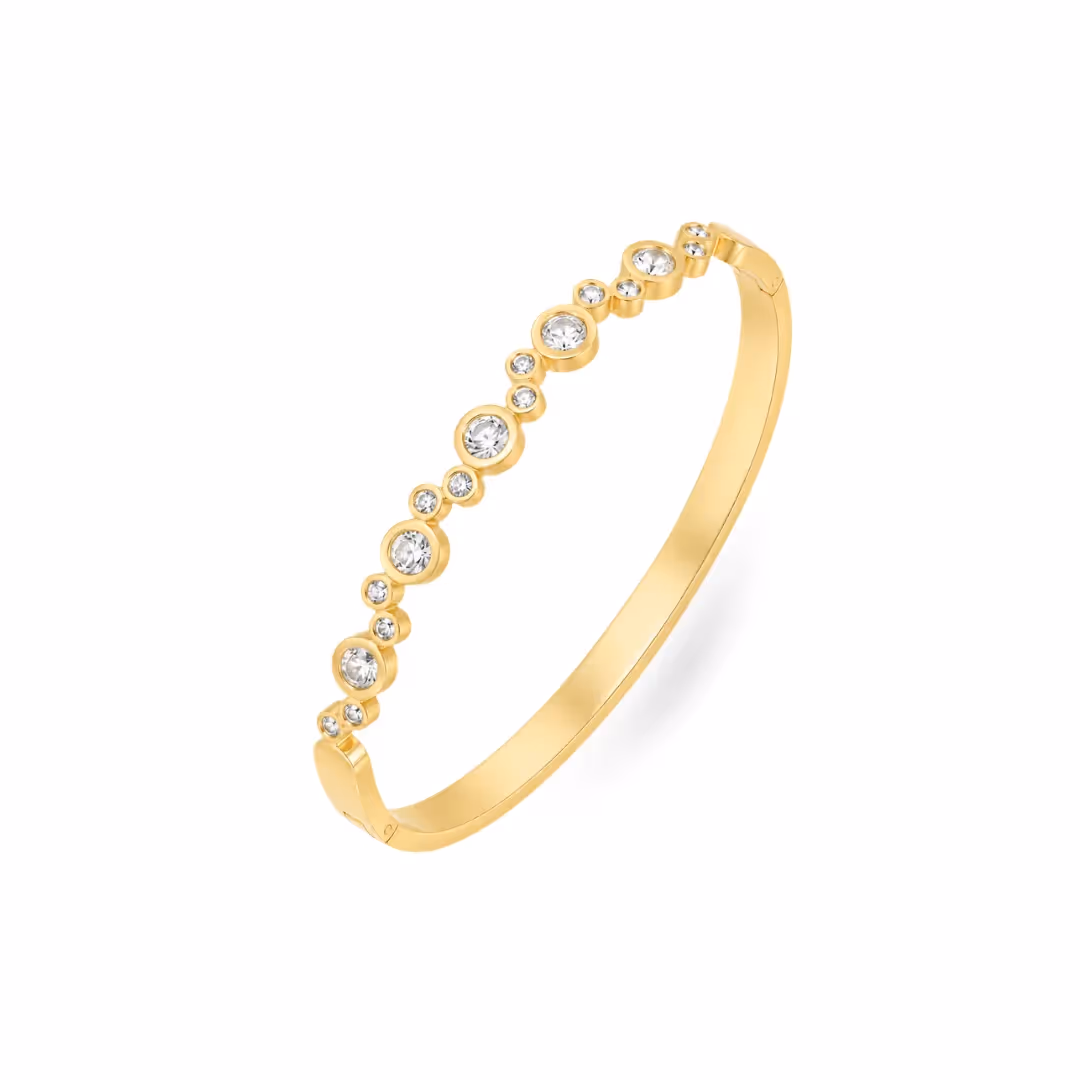 Luna Crystal Bangle image 1